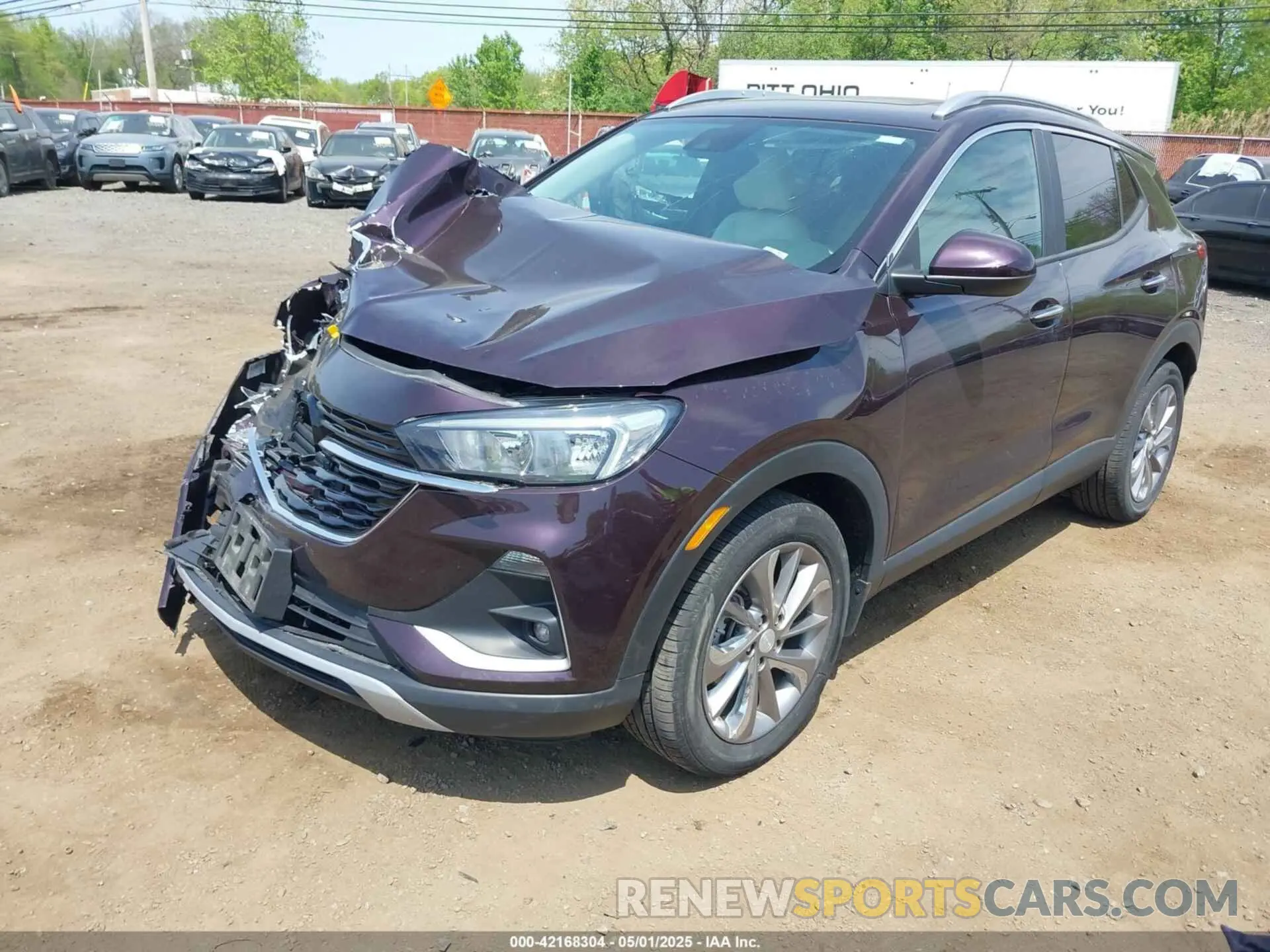 2 Photograph of a damaged car KL4MMDSL3MB090477 BUICK ENCORE GX 2021