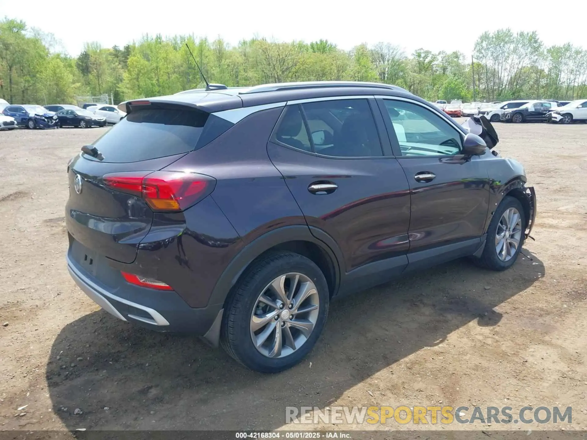 4 Photograph of a damaged car KL4MMDSL3MB090477 BUICK ENCORE GX 2021