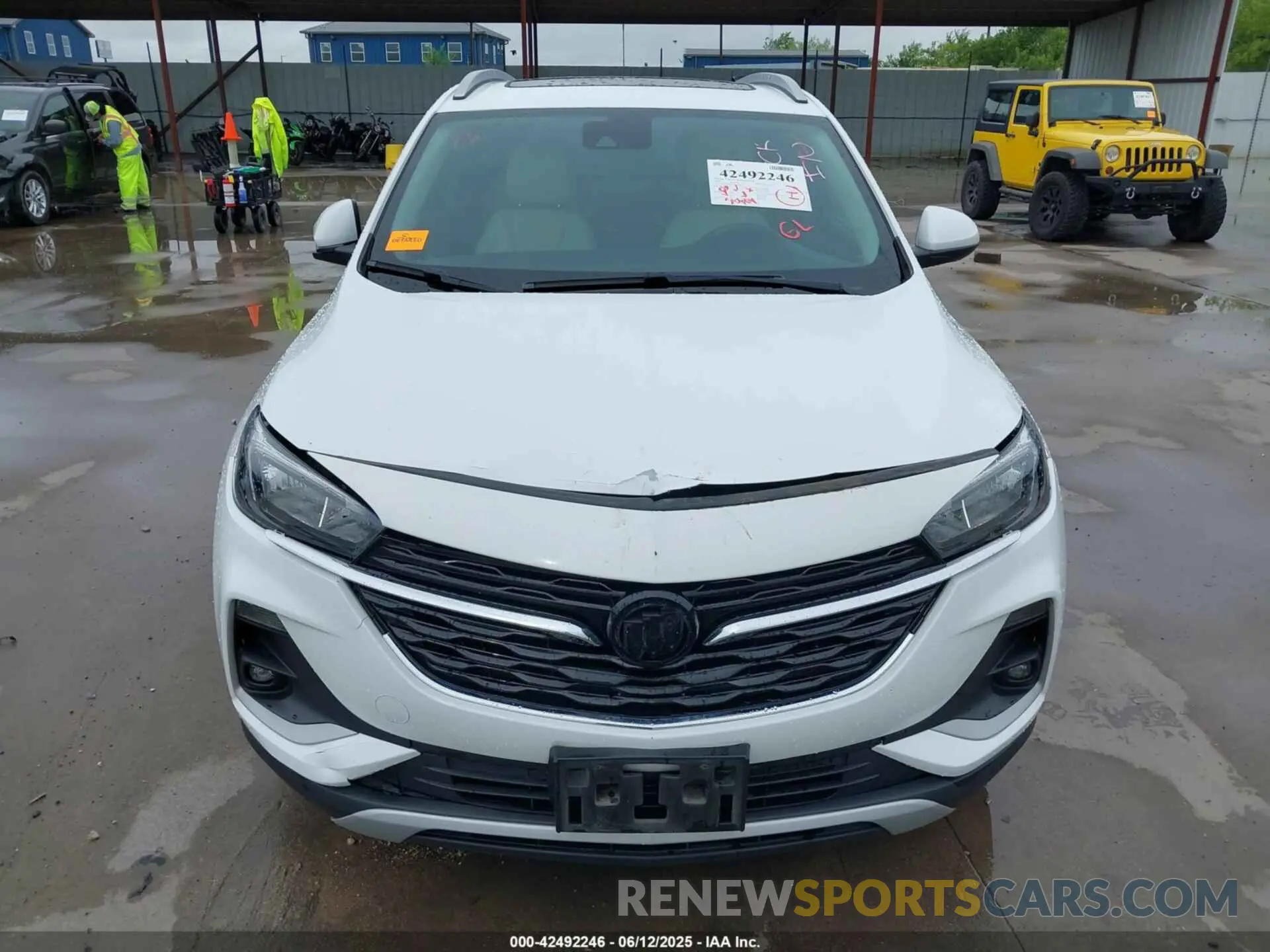 13 Photograph of a damaged car KL4MMDSL3MB180616 BUICK ENCORE GX 2021