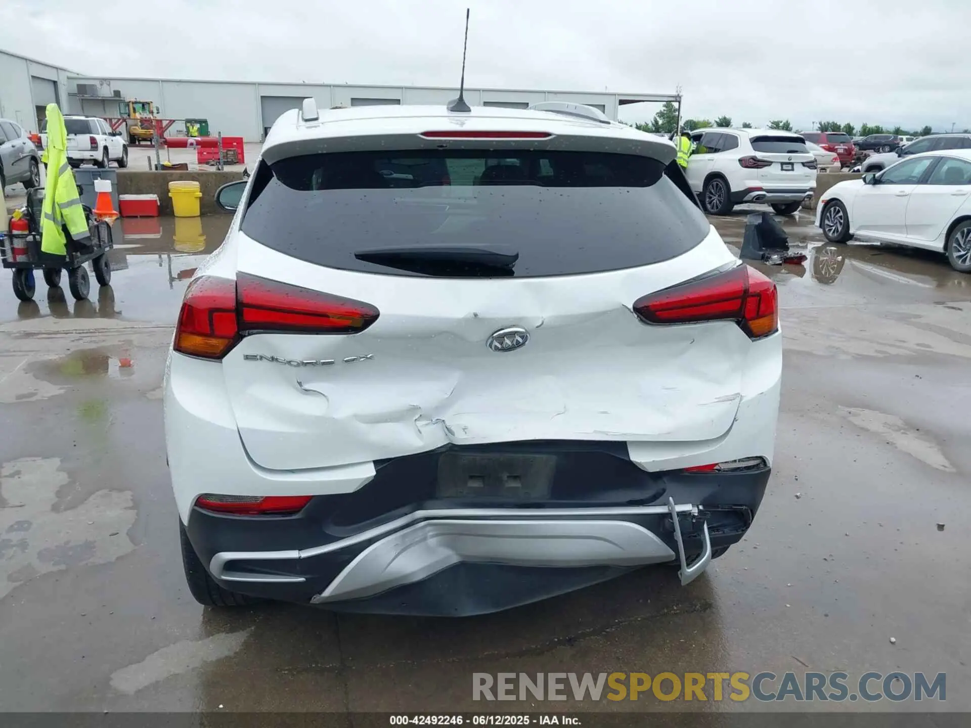 17 Photograph of a damaged car KL4MMDSL3MB180616 BUICK ENCORE GX 2021