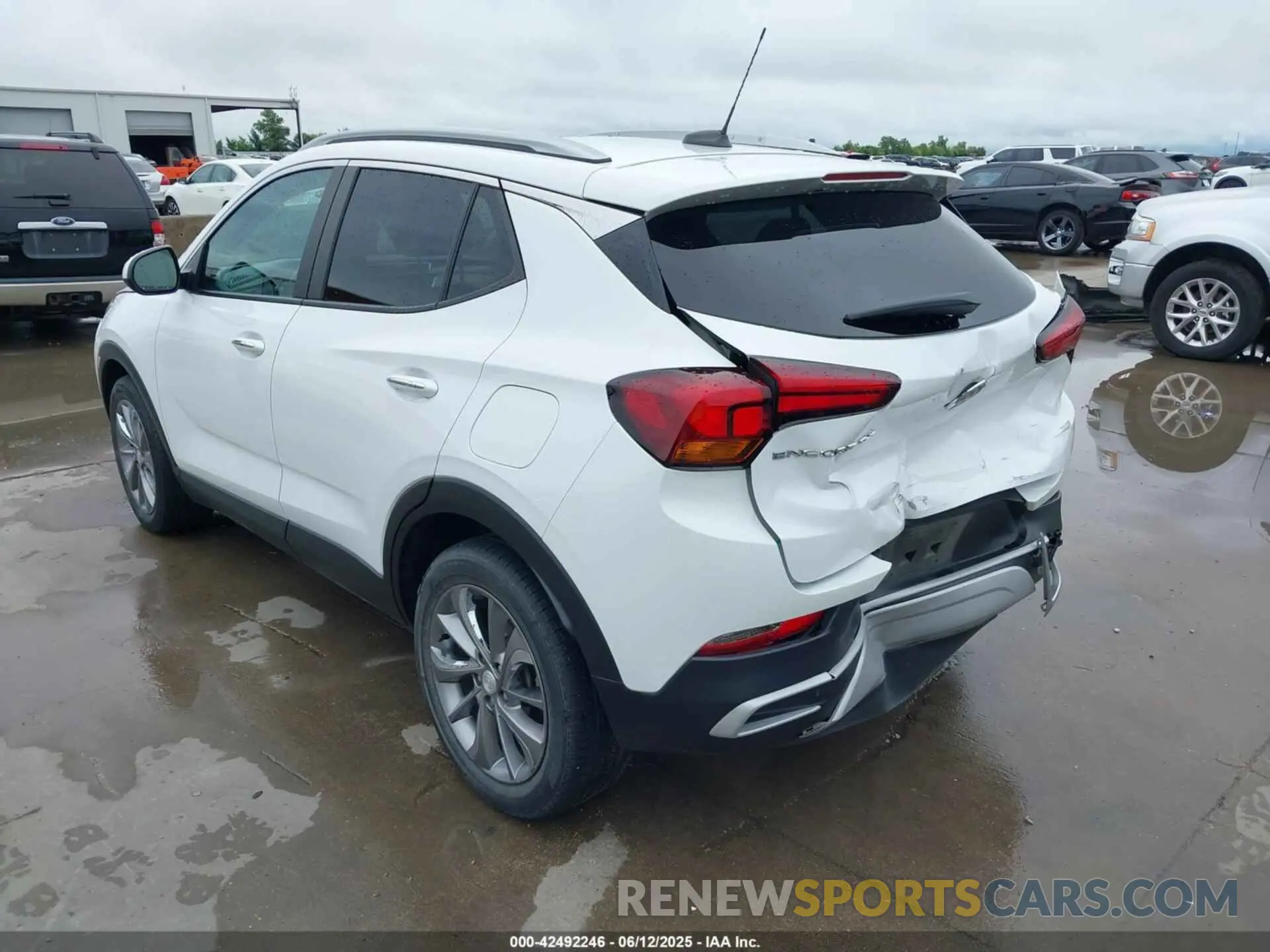 3 Photograph of a damaged car KL4MMDSL3MB180616 BUICK ENCORE GX 2021