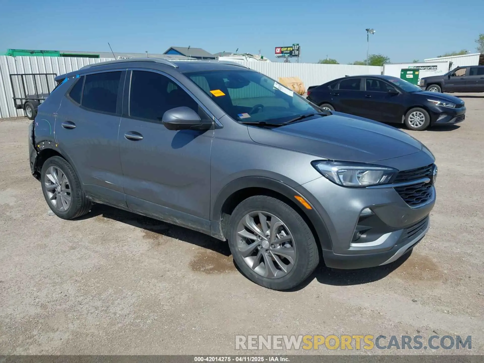 1 Фотография поврежденного автомобиля KL4MMDSL4MB167826 BUICK ENCORE GX 2021