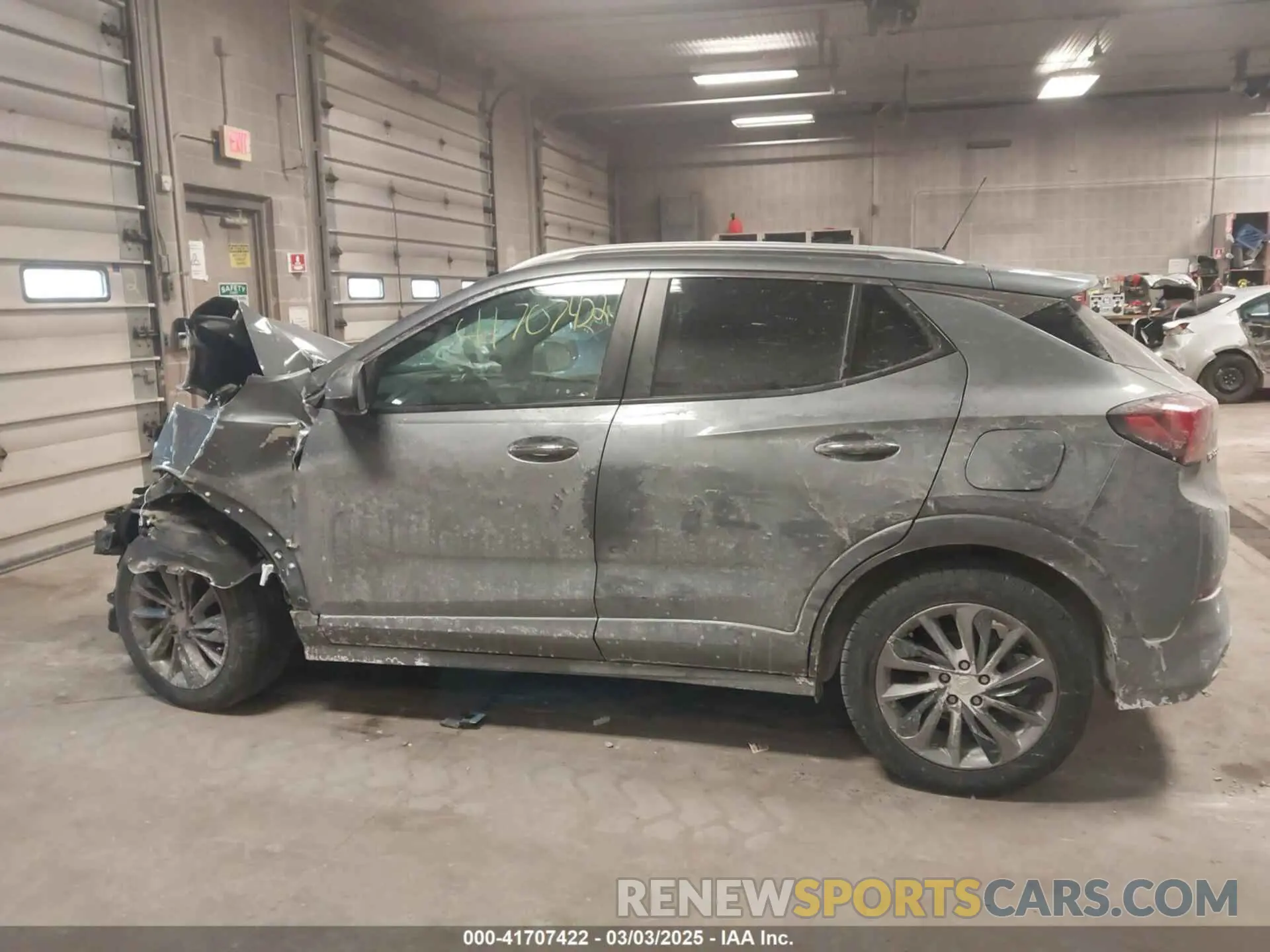 14 Фотография поврежденного автомобиля KL4MMDSL9MB169877 BUICK ENCORE GX 2021