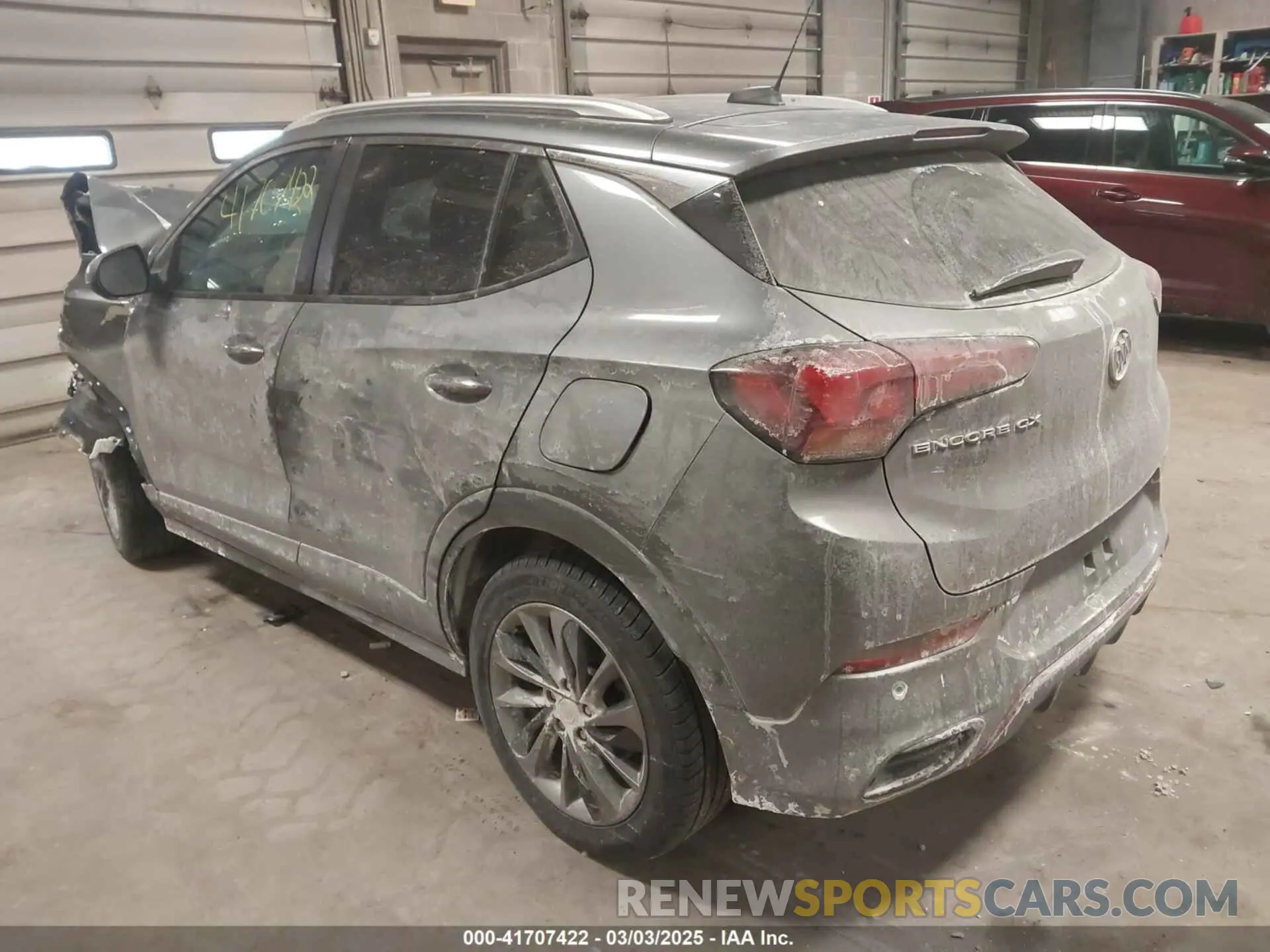 3 Фотография поврежденного автомобиля KL4MMDSL9MB169877 BUICK ENCORE GX 2021
