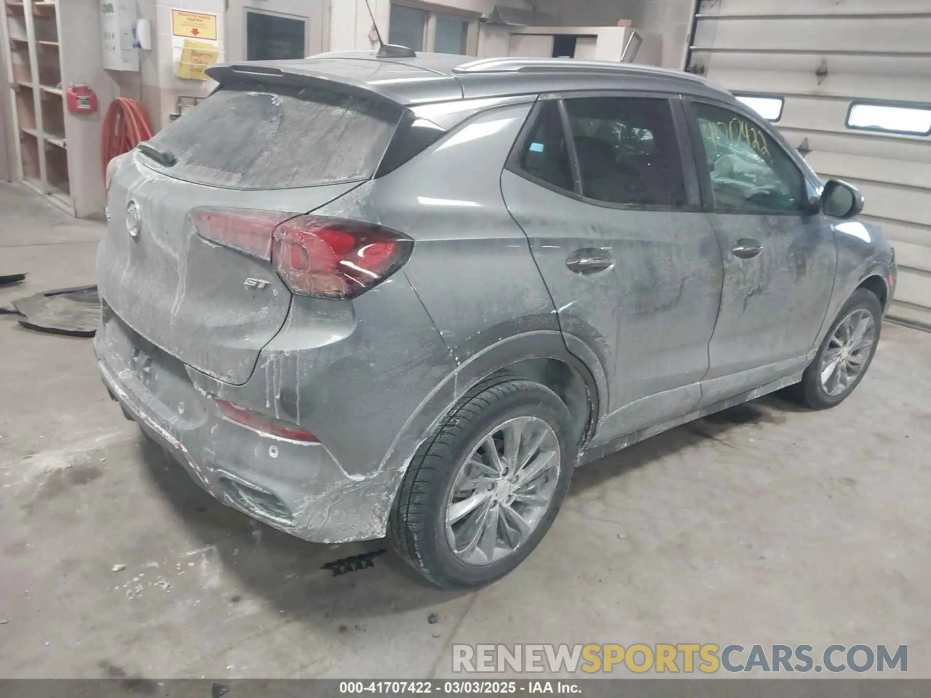 4 Фотография поврежденного автомобиля KL4MMDSL9MB169877 BUICK ENCORE GX 2021