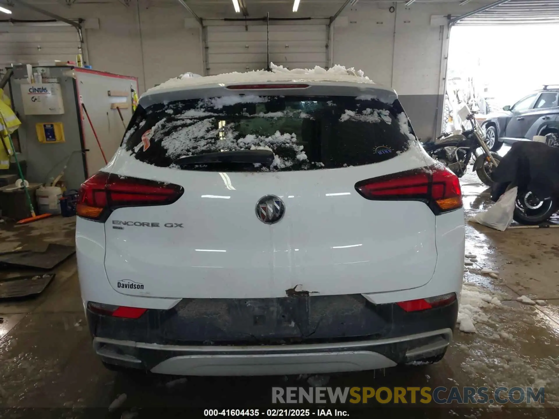 16 Photograph of a damaged car KL4MMESL1MB075823 BUICK ENCORE GX 2021