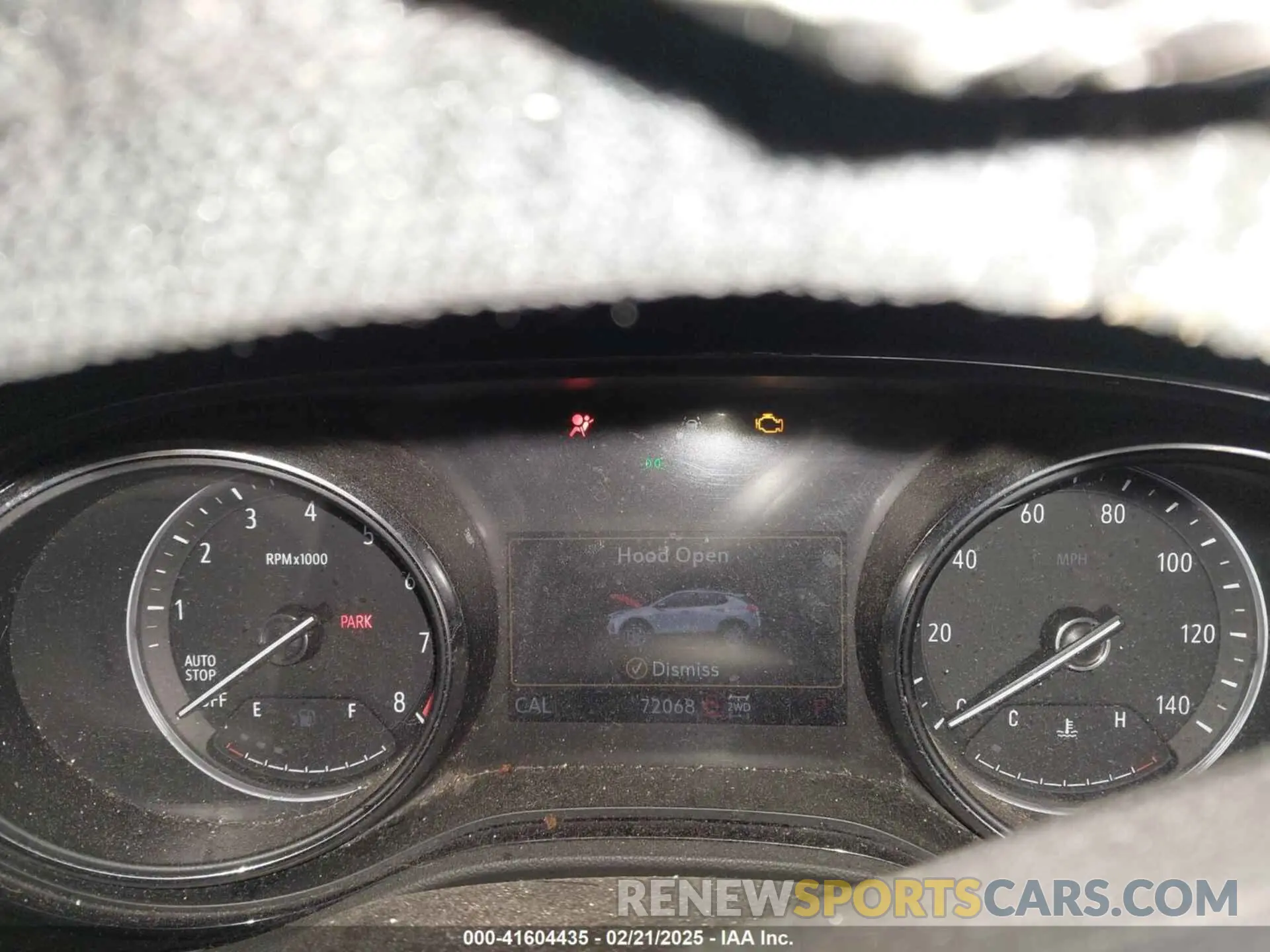 7 Photograph of a damaged car KL4MMESL1MB075823 BUICK ENCORE GX 2021