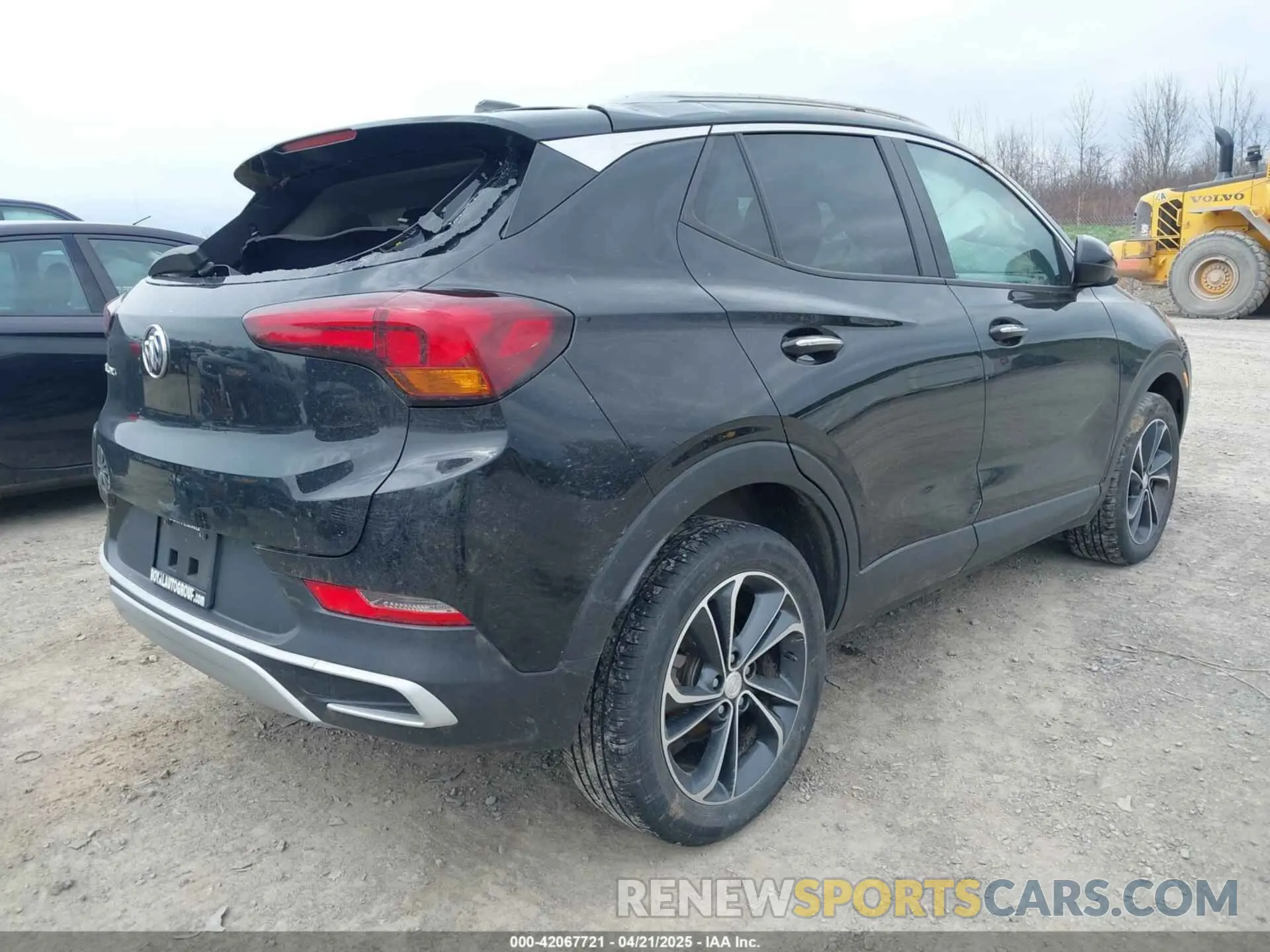 4 Фотография поврежденного автомобиля KL4MMESL1MB111199 BUICK ENCORE GX 2021