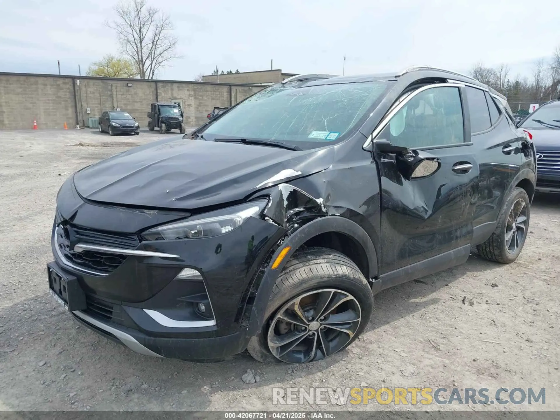 6 Фотография поврежденного автомобиля KL4MMESL1MB111199 BUICK ENCORE GX 2021