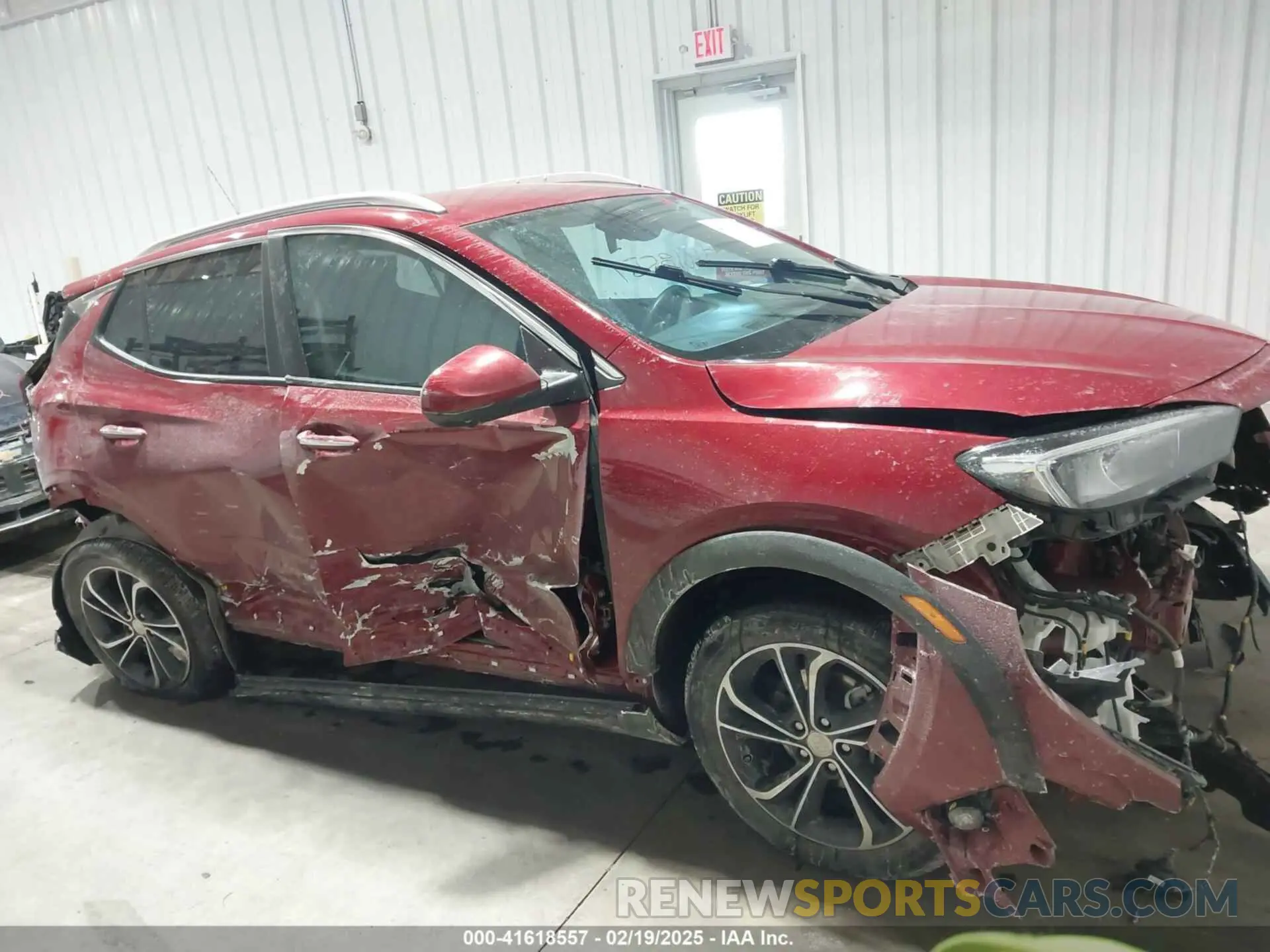12 Photograph of a damaged car KL4MMESL2MB142302 BUICK ENCORE GX 2021