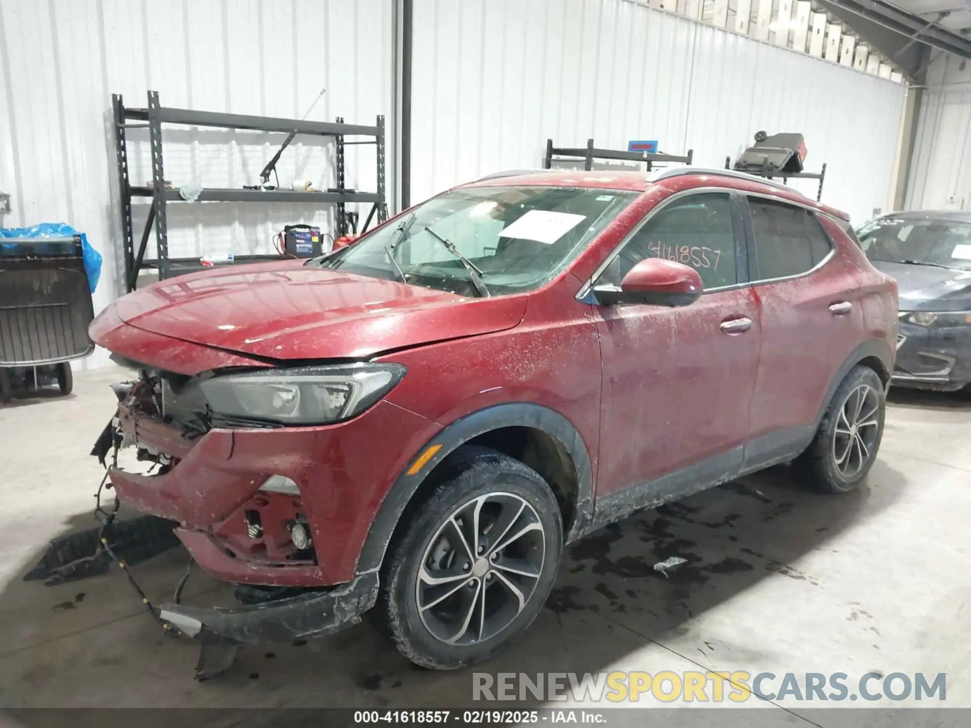 2 Photograph of a damaged car KL4MMESL2MB142302 BUICK ENCORE GX 2021