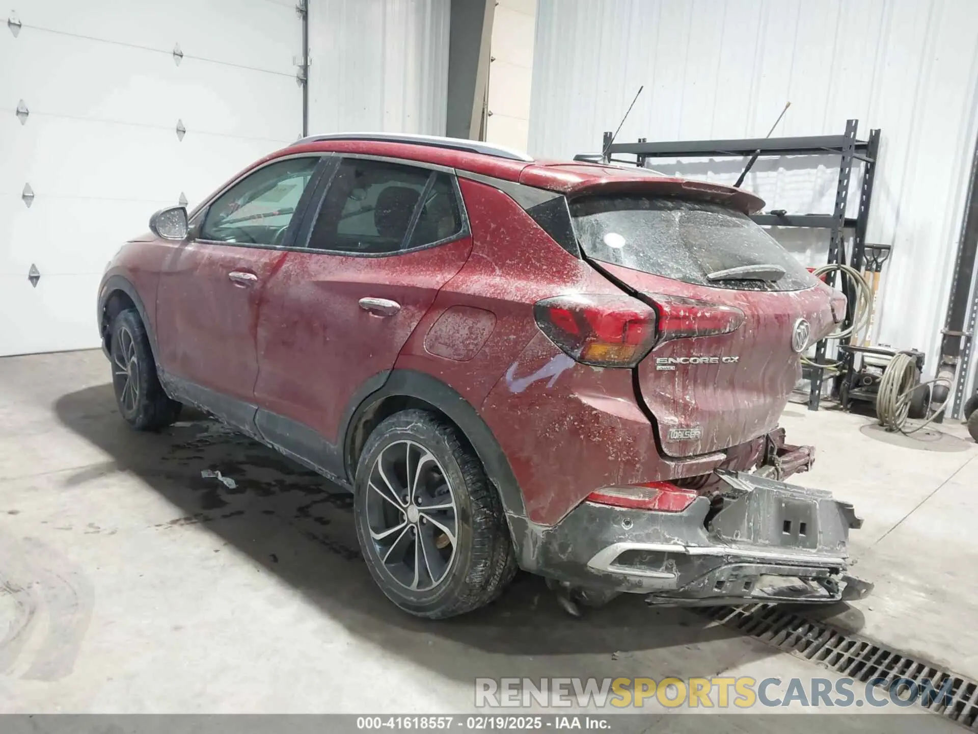 3 Photograph of a damaged car KL4MMESL2MB142302 BUICK ENCORE GX 2021