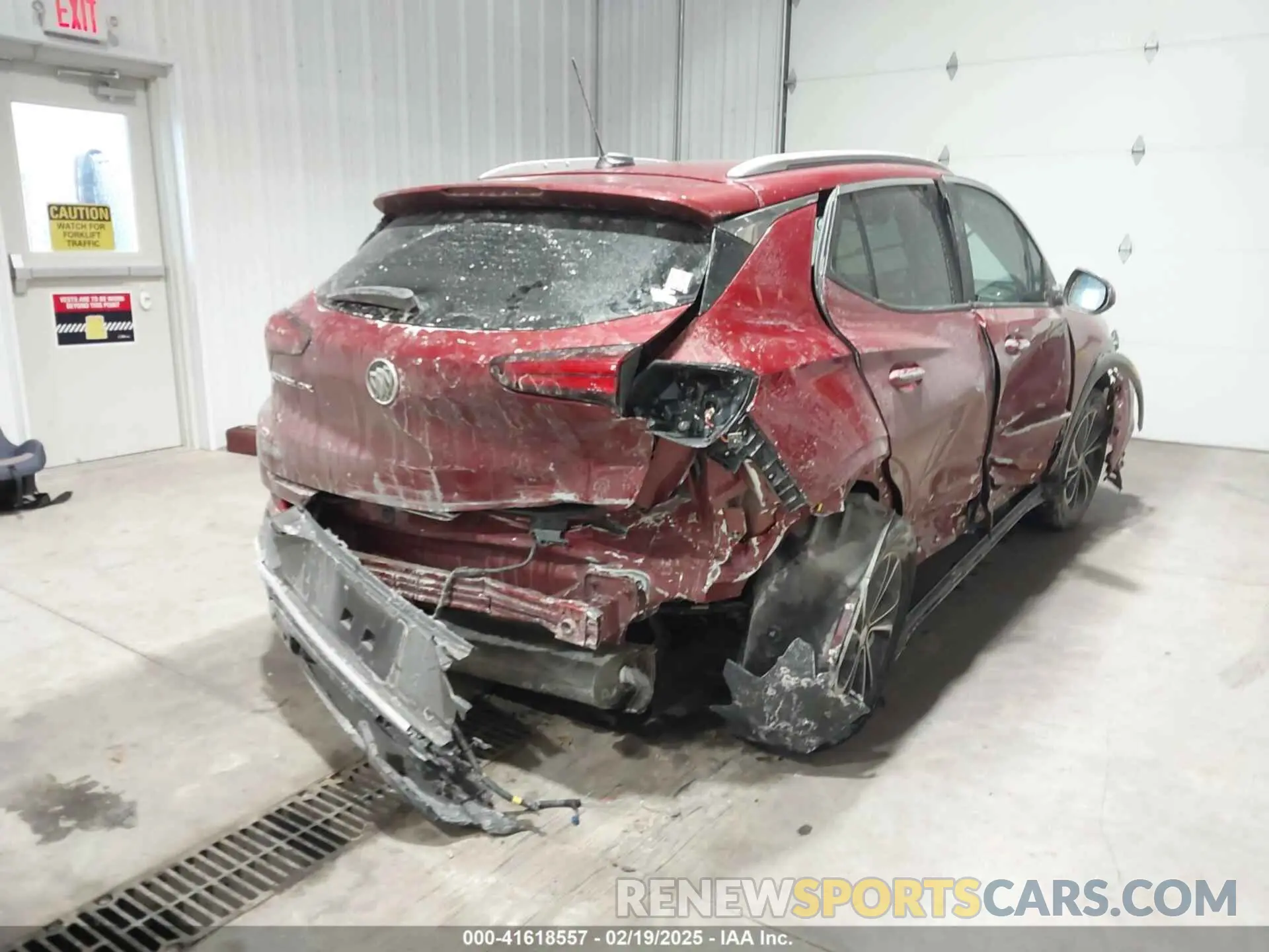 6 Photograph of a damaged car KL4MMESL2MB142302 BUICK ENCORE GX 2021