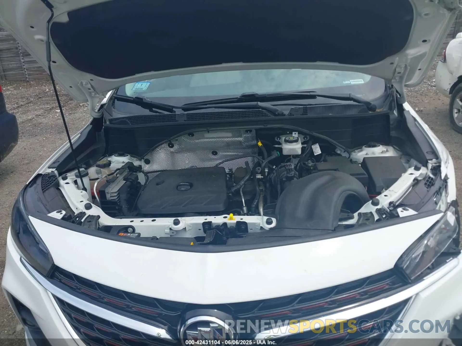 10 Photograph of a damaged car KL4MMESL2MB172321 BUICK ENCORE GX 2021