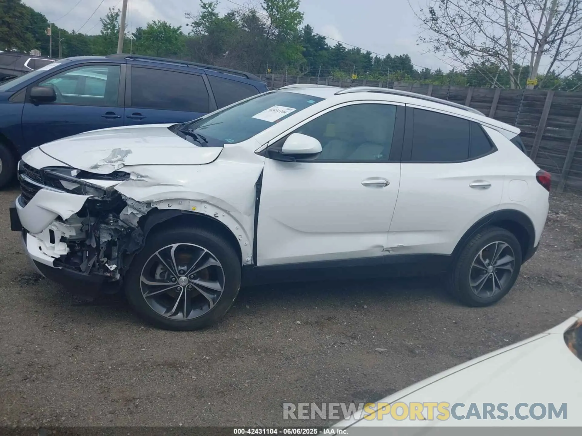14 Photograph of a damaged car KL4MMESL2MB172321 BUICK ENCORE GX 2021