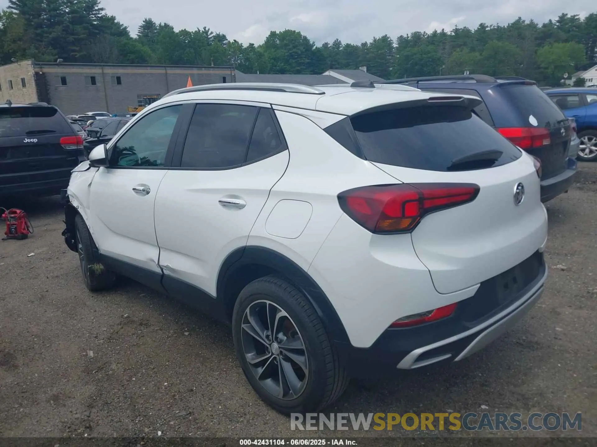 3 Photograph of a damaged car KL4MMESL2MB172321 BUICK ENCORE GX 2021