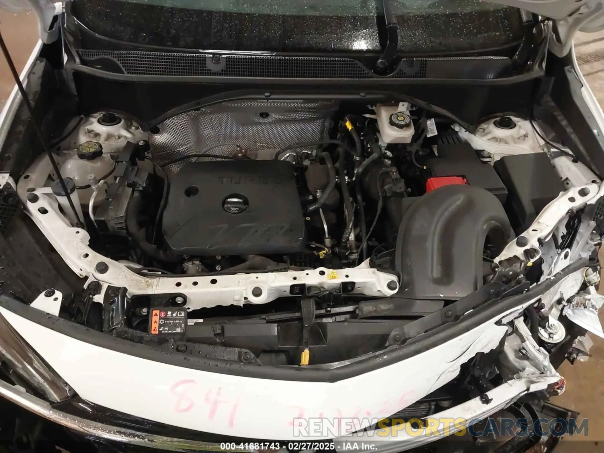10 Фотография поврежденного автомобиля KL4MMESL4MB155293 BUICK ENCORE GX 2021