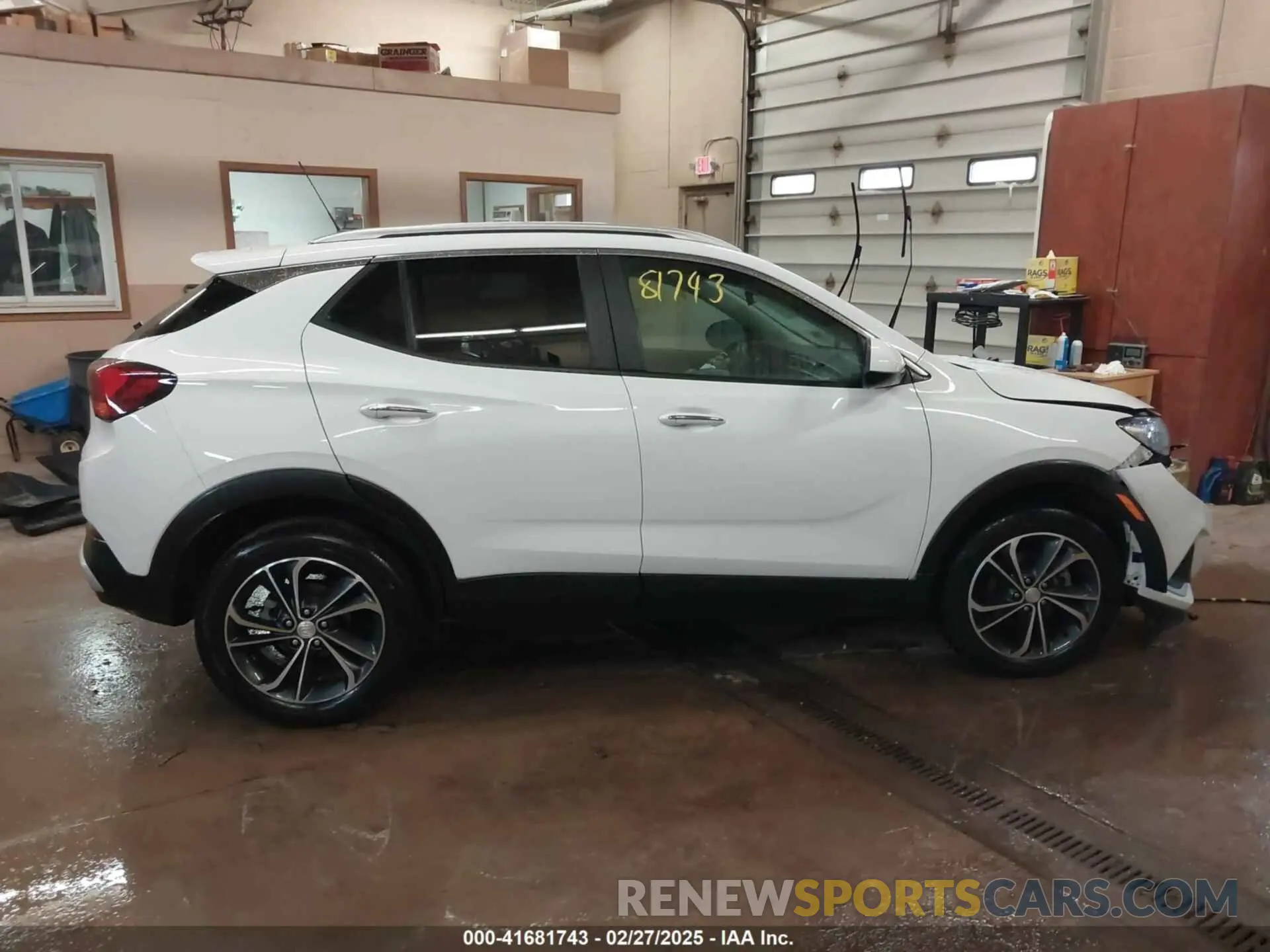 13 Фотография поврежденного автомобиля KL4MMESL4MB155293 BUICK ENCORE GX 2021