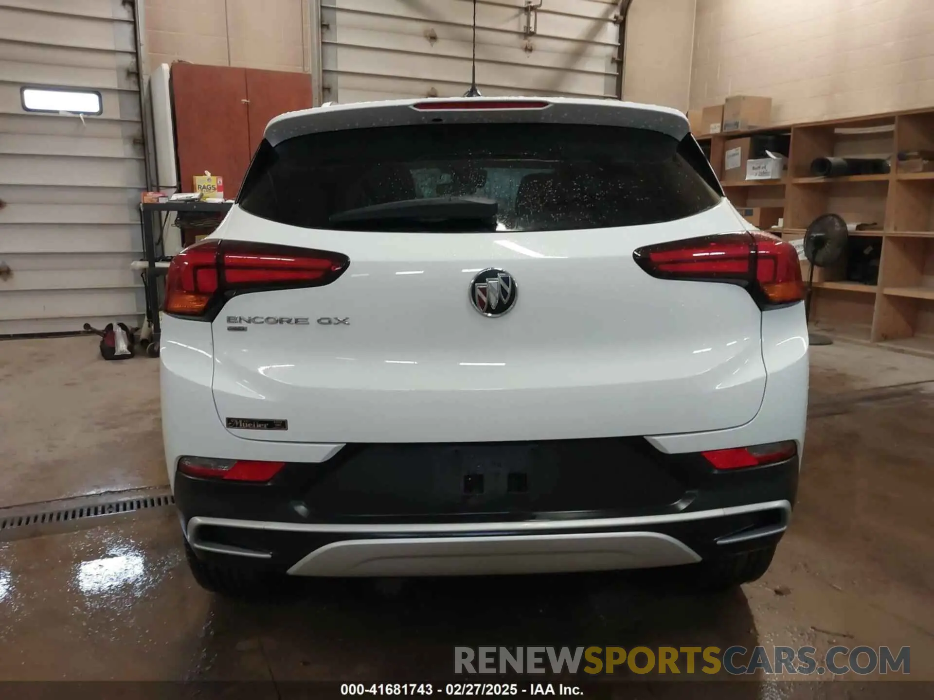 16 Фотография поврежденного автомобиля KL4MMESL4MB155293 BUICK ENCORE GX 2021