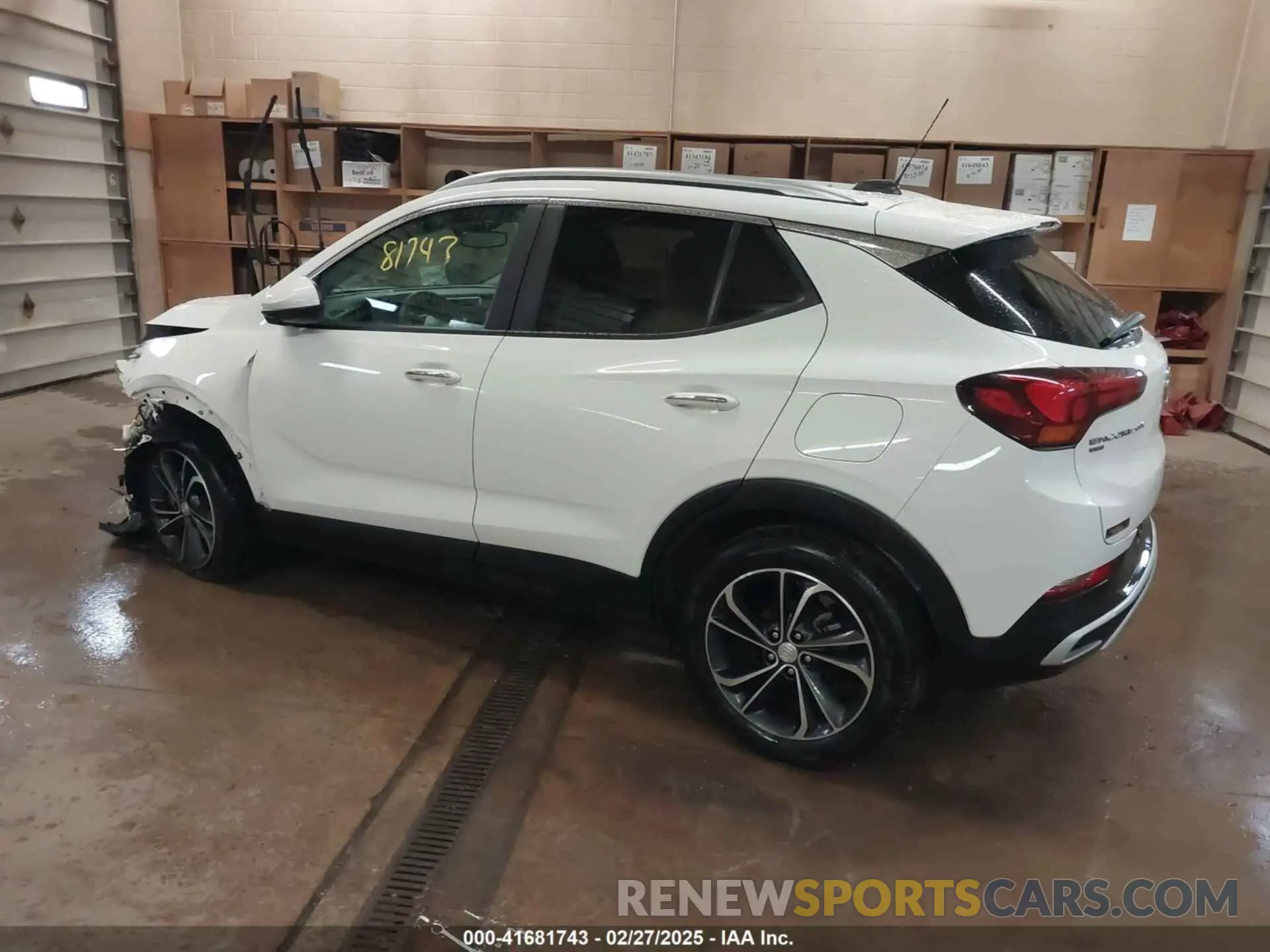 3 Фотография поврежденного автомобиля KL4MMESL4MB155293 BUICK ENCORE GX 2021
