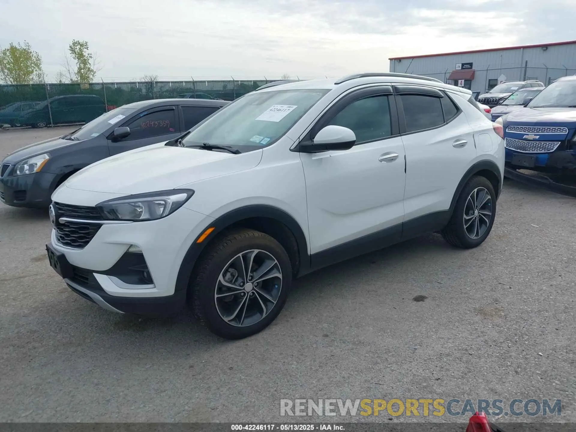 2 Photograph of a damaged car KL4MMESL4MB172854 BUICK ENCORE GX 2021