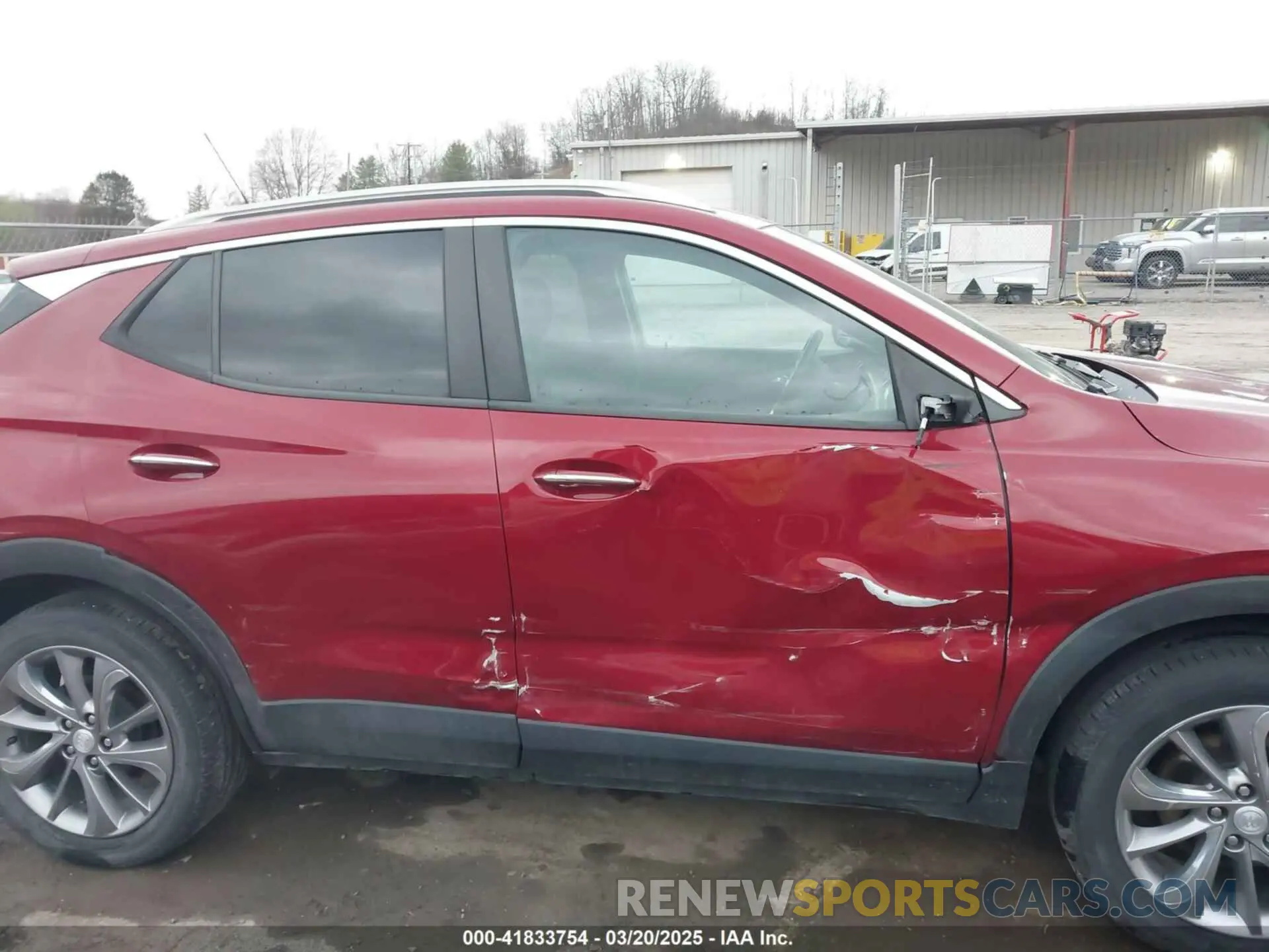 6 Photograph of a damaged car KL4MMESL6MB096585 BUICK ENCORE GX 2021