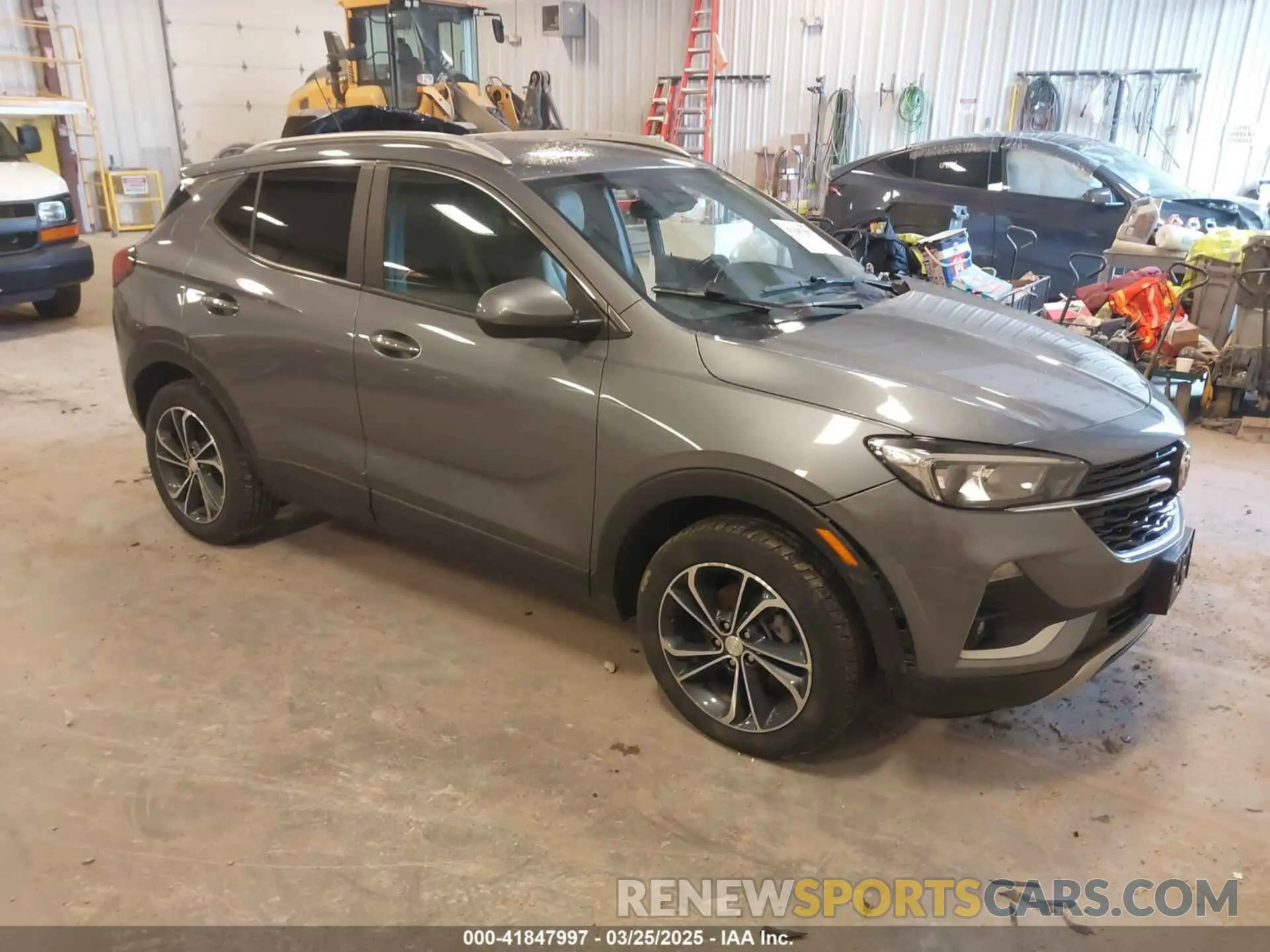 1 Фотография поврежденного автомобиля KL4MMESL7MB164781 BUICK ENCORE GX 2021