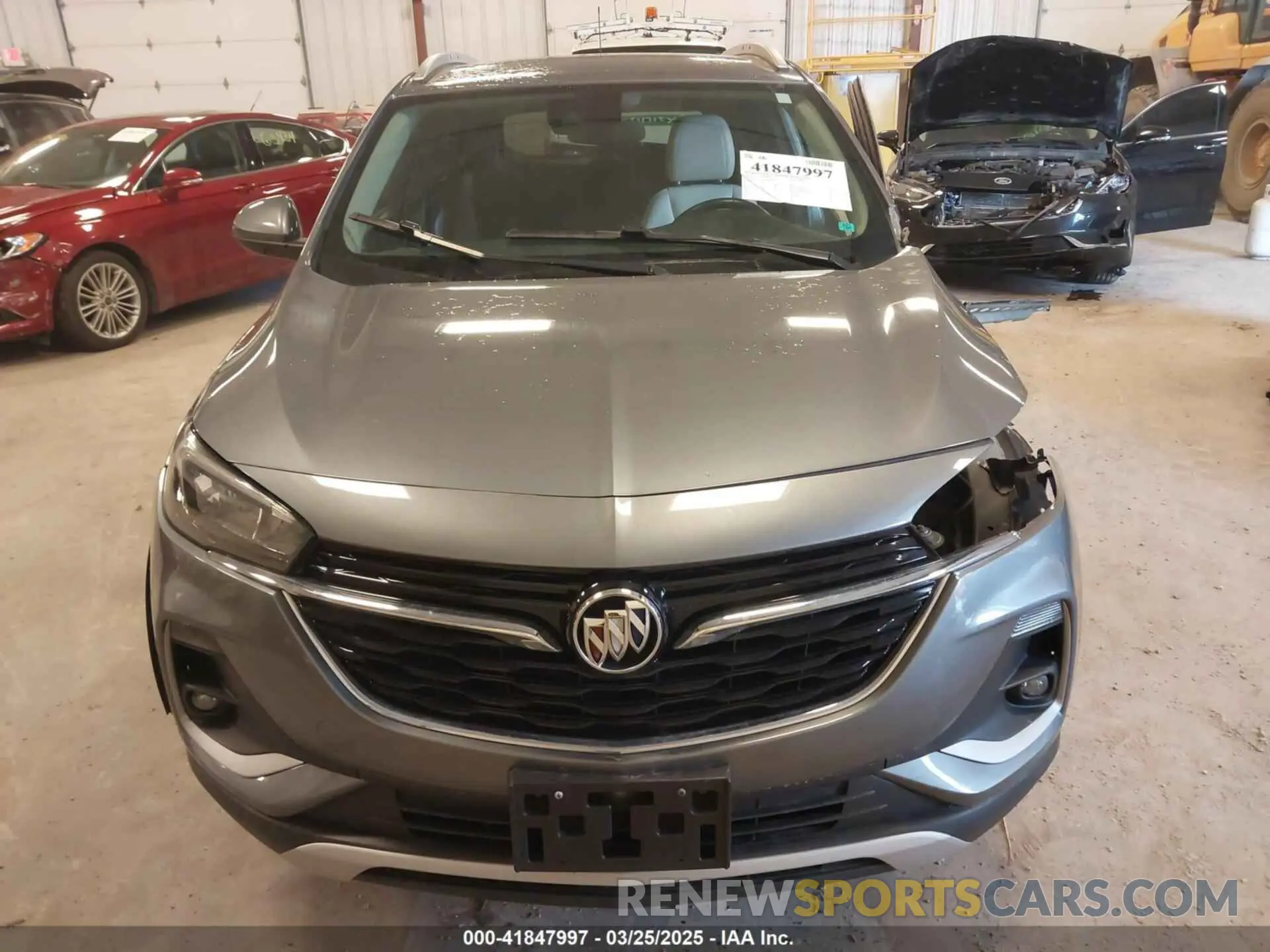 12 Фотография поврежденного автомобиля KL4MMESL7MB164781 BUICK ENCORE GX 2021