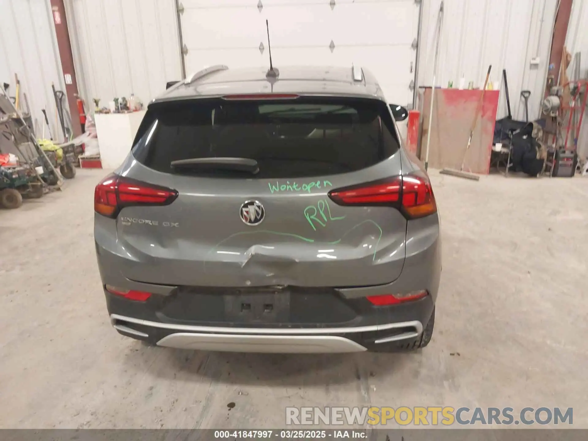 16 Фотография поврежденного автомобиля KL4MMESL7MB164781 BUICK ENCORE GX 2021