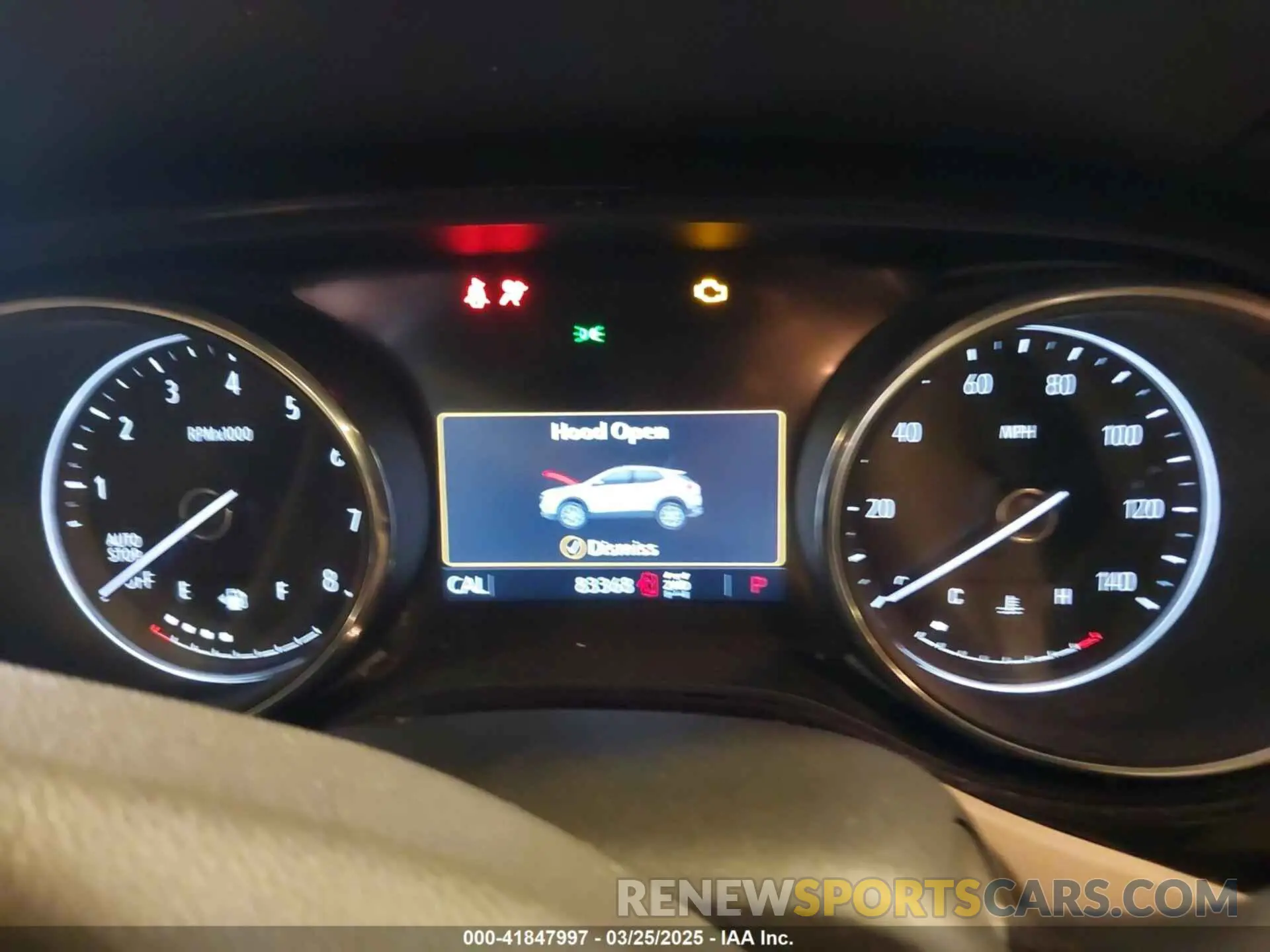 7 Фотография поврежденного автомобиля KL4MMESL7MB164781 BUICK ENCORE GX 2021