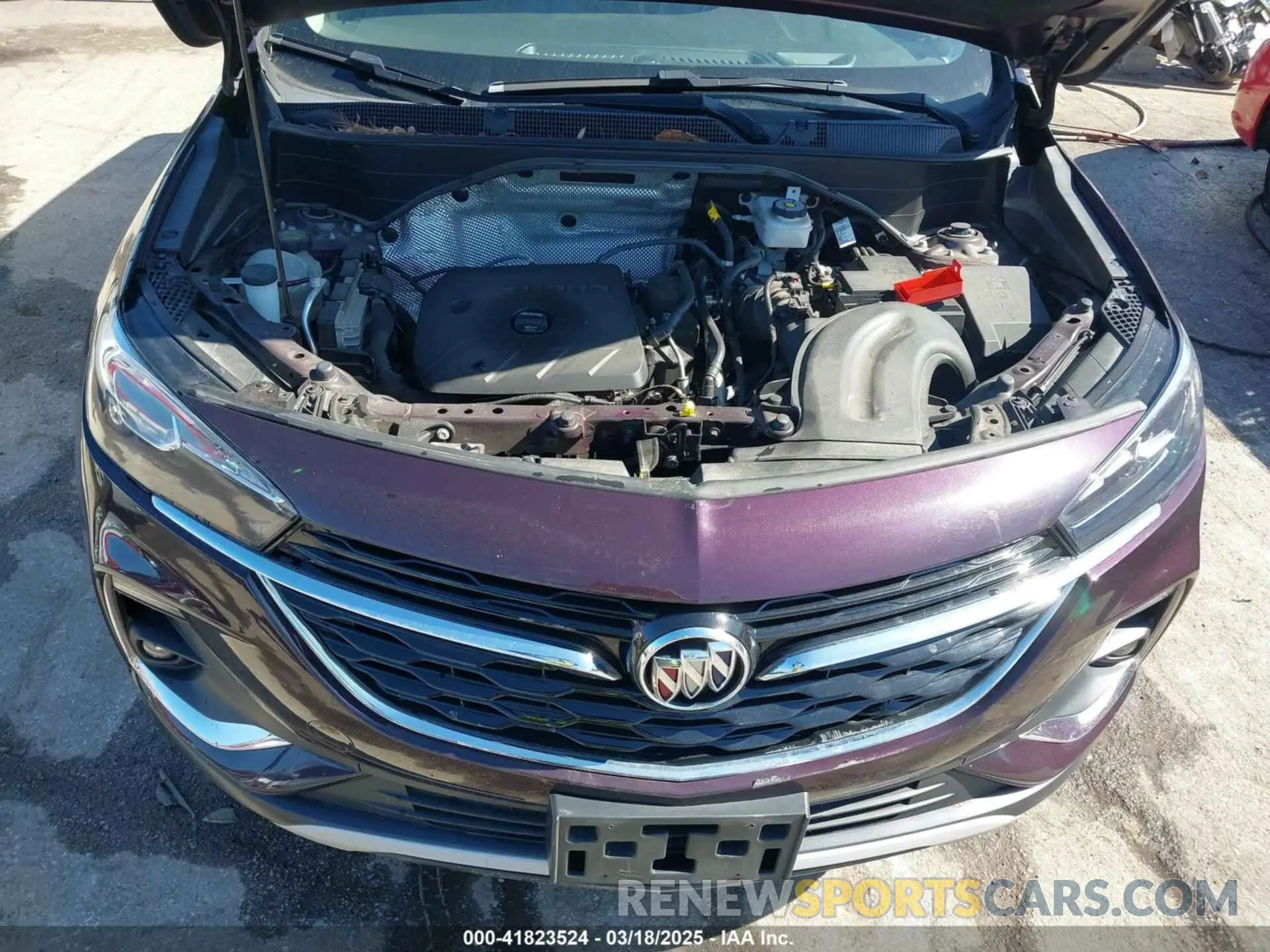 10 Photograph of a damaged car KL4MMFSL3MB143433 BUICK ENCORE GX 2021