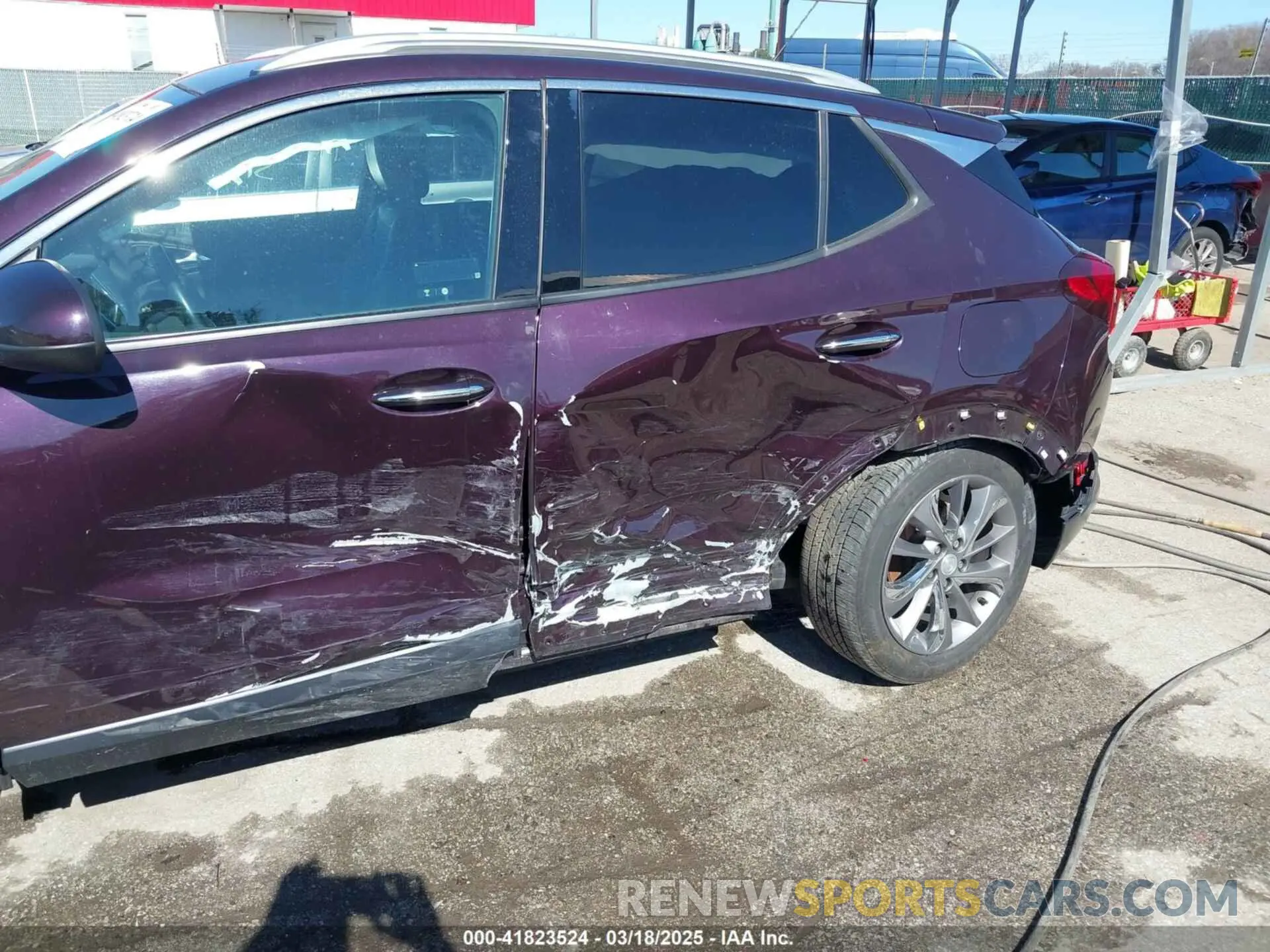6 Photograph of a damaged car KL4MMFSL3MB143433 BUICK ENCORE GX 2021