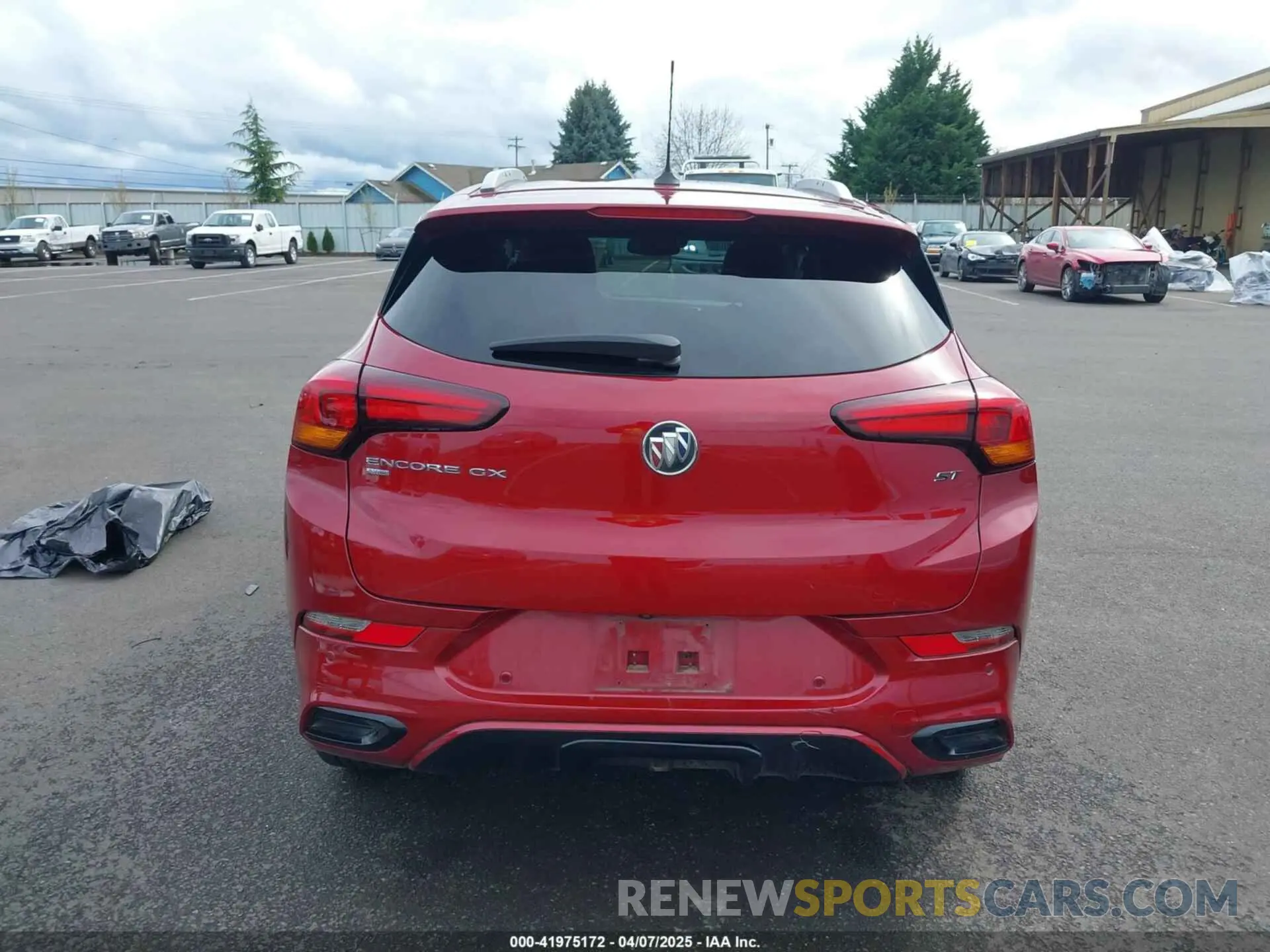 16 Photograph of a damaged car KL4MMGSL3MB147505 BUICK ENCORE GX 2021