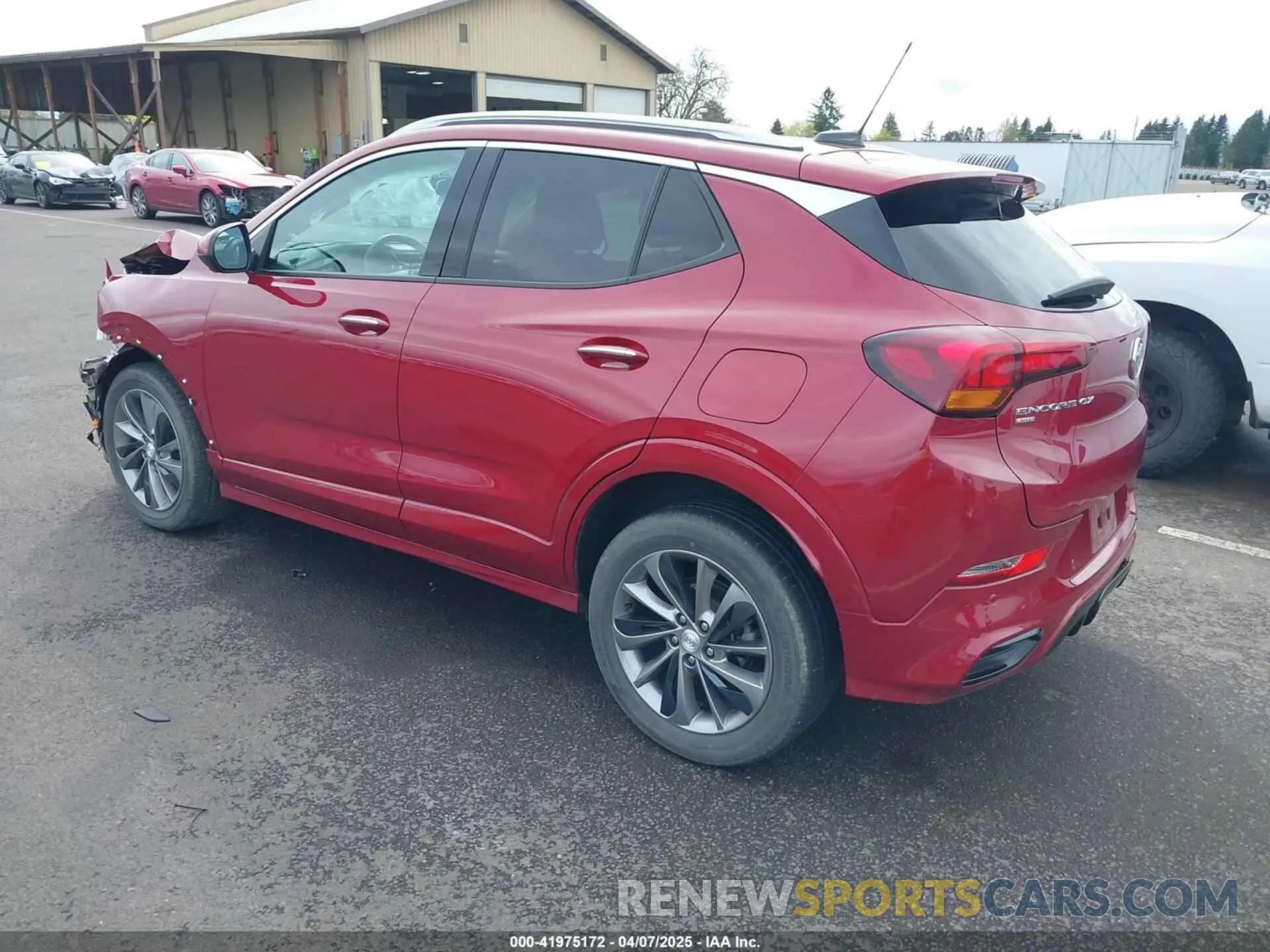 3 Photograph of a damaged car KL4MMGSL3MB147505 BUICK ENCORE GX 2021