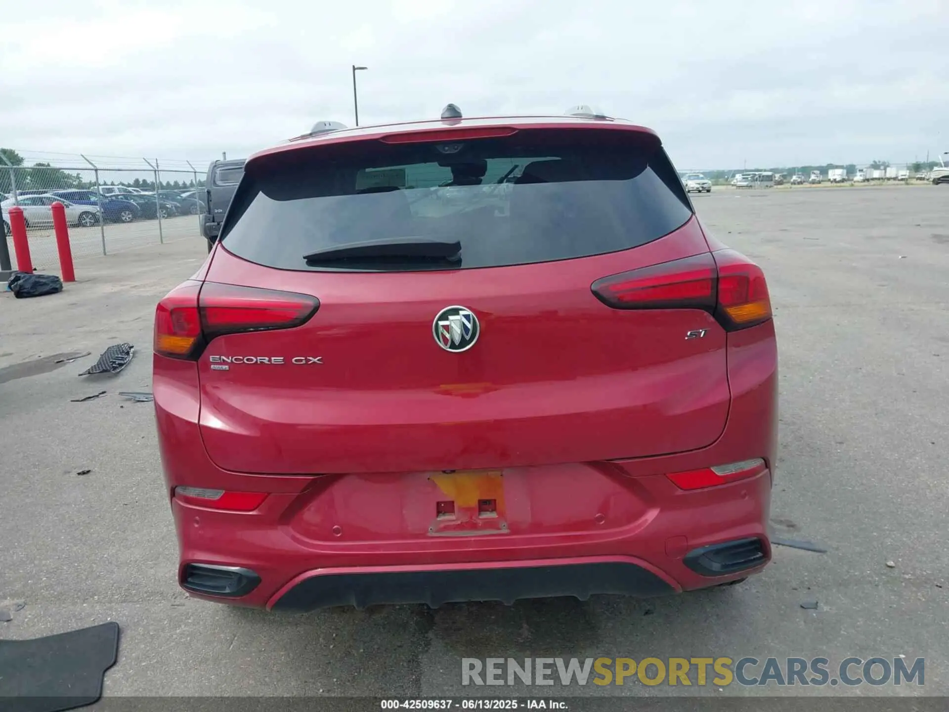 16 Фотография поврежденного автомобиля KL4MMGSL5MB099330 BUICK ENCORE GX 2021