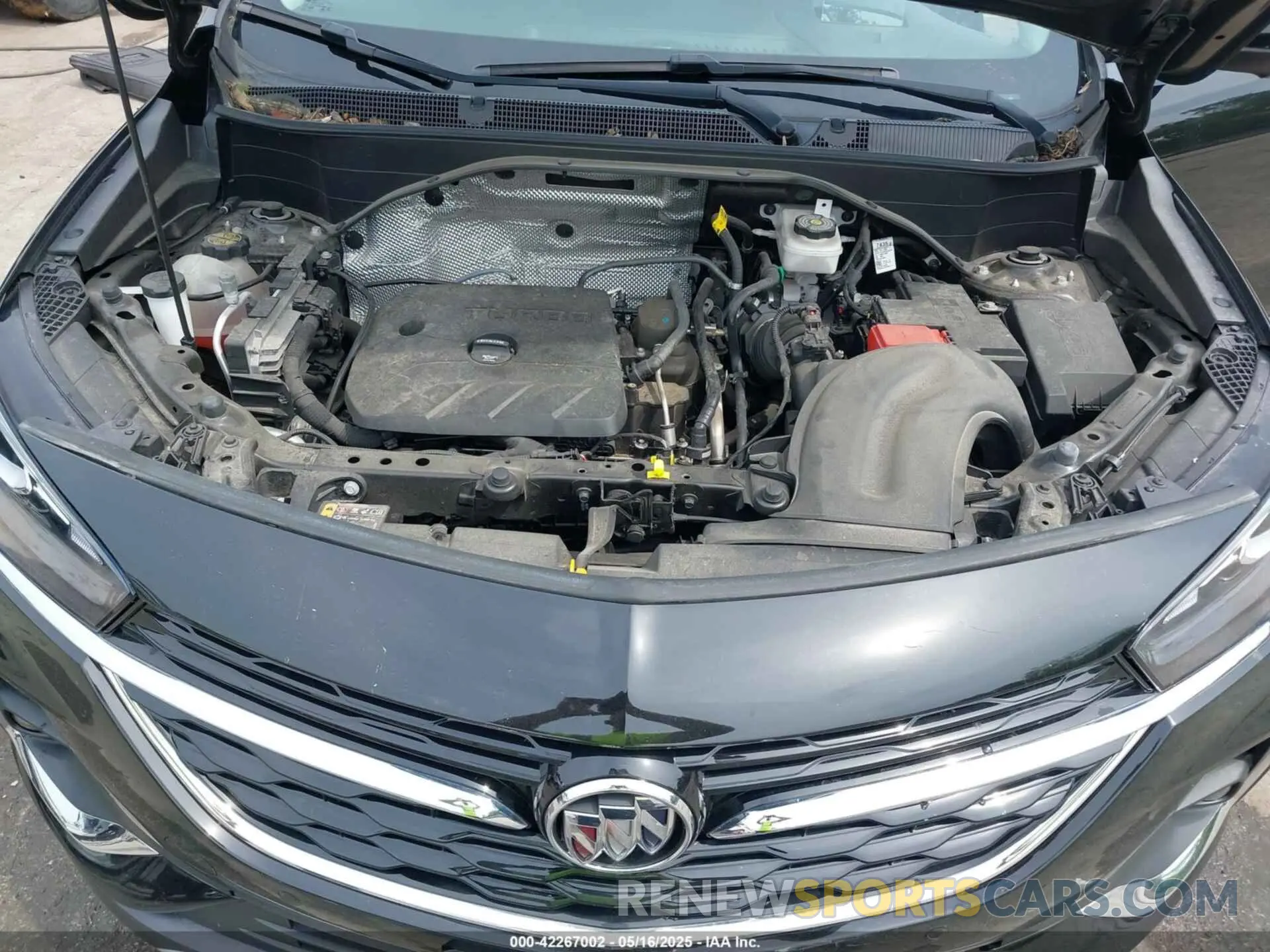 10 Photograph of a damaged car KL4MMGSL6MB092581 BUICK ENCORE GX 2021