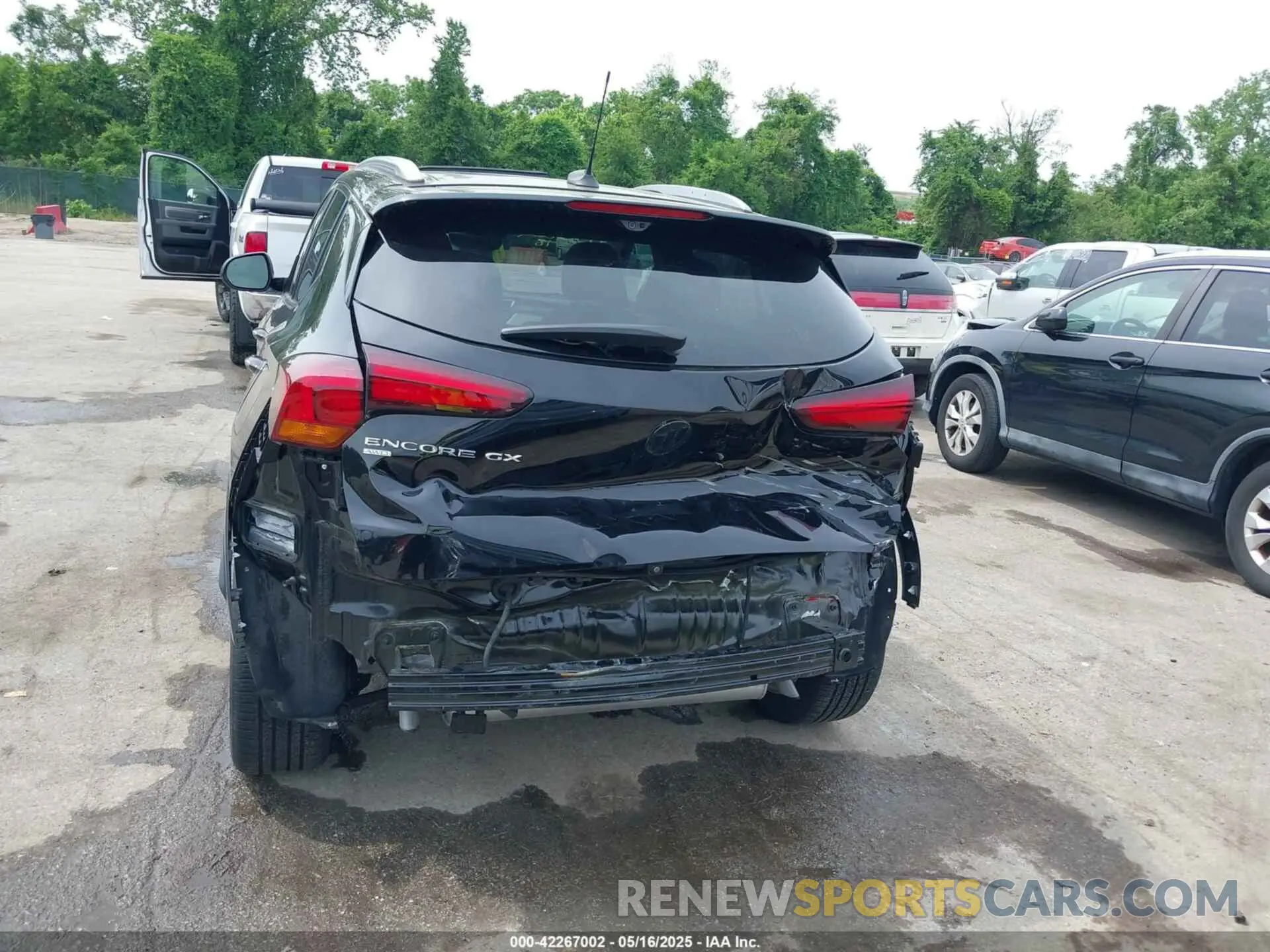 16 Photograph of a damaged car KL4MMGSL6MB092581 BUICK ENCORE GX 2021