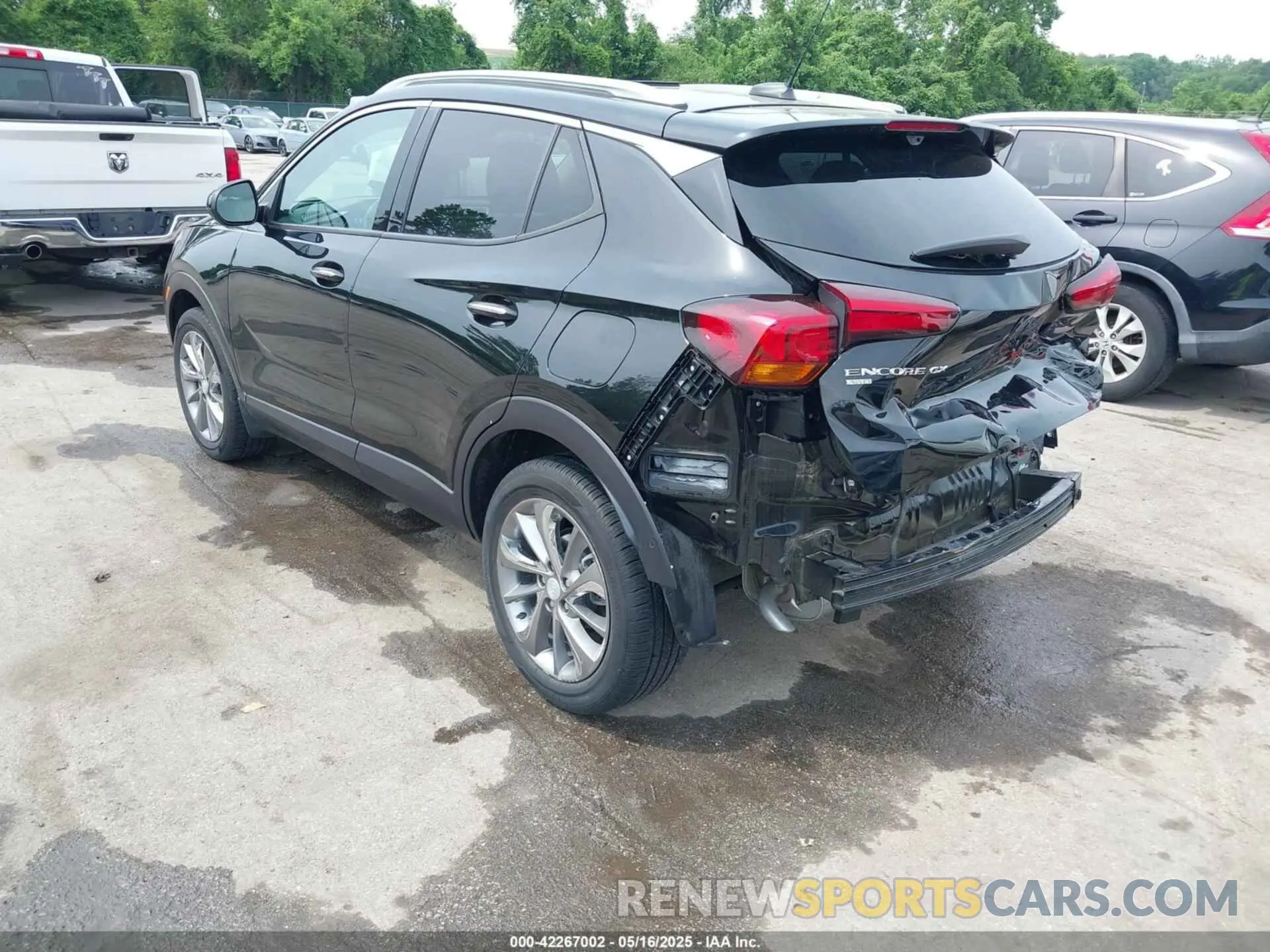 3 Photograph of a damaged car KL4MMGSL6MB092581 BUICK ENCORE GX 2021