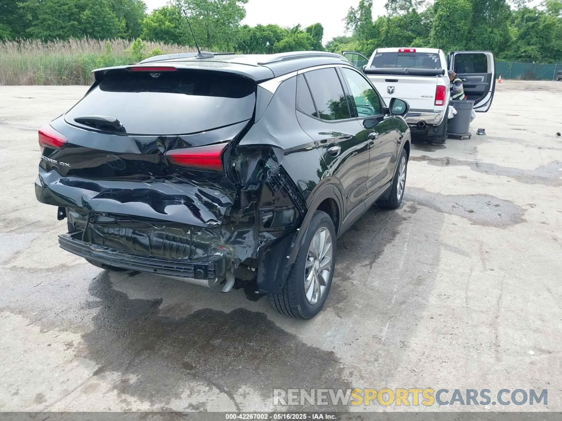 4 Photograph of a damaged car KL4MMGSL6MB092581 BUICK ENCORE GX 2021