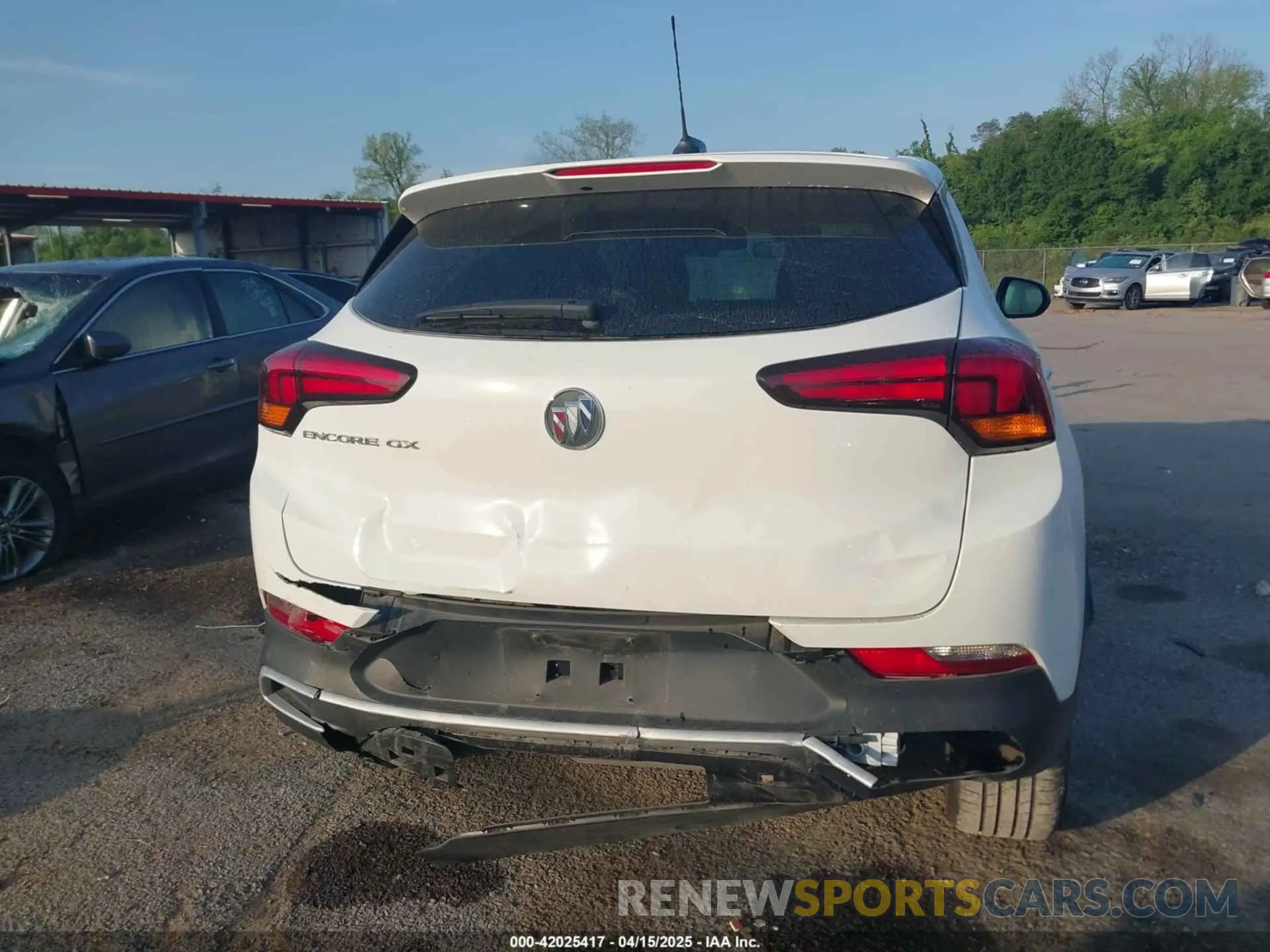 16 Фотография поврежденного автомобиля KL4MMBS26NB127194 BUICK ENCORE GX 2022