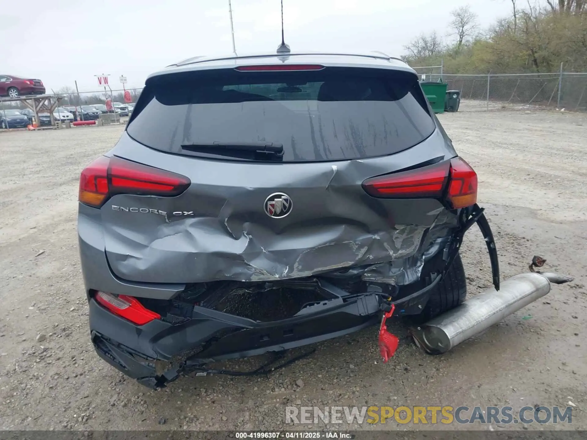 16 Photograph of a damaged car KL4MMBS27NB112168 BUICK ENCORE GX 2022