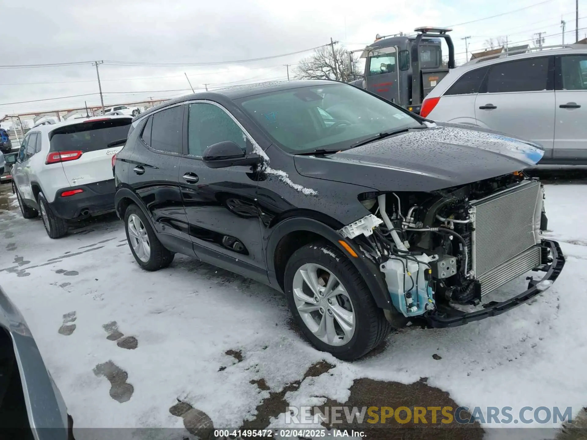 1 Фотография поврежденного автомобиля KL4MMCSL0NB062986 BUICK ENCORE GX 2022