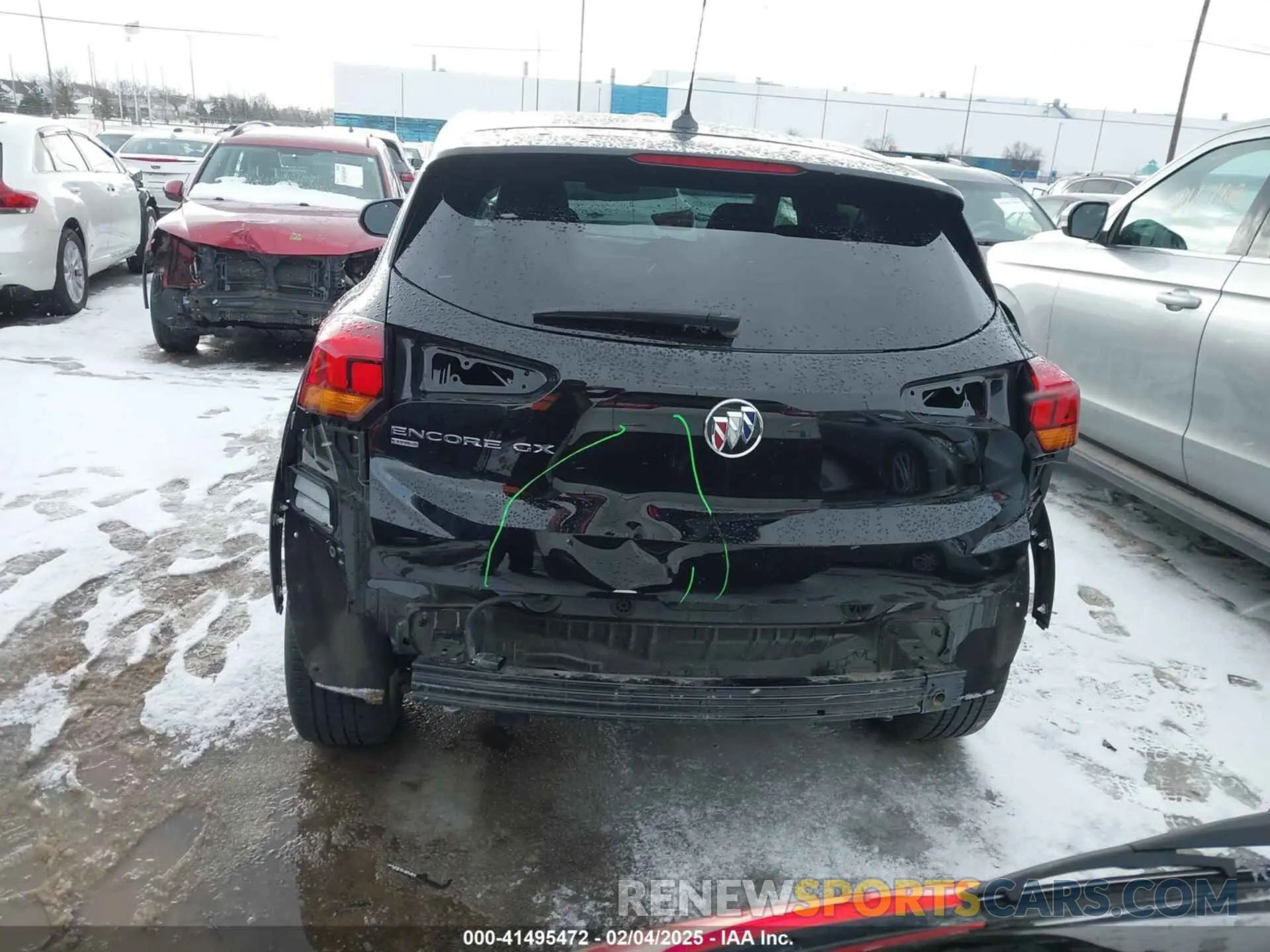 16 Фотография поврежденного автомобиля KL4MMCSL0NB062986 BUICK ENCORE GX 2022