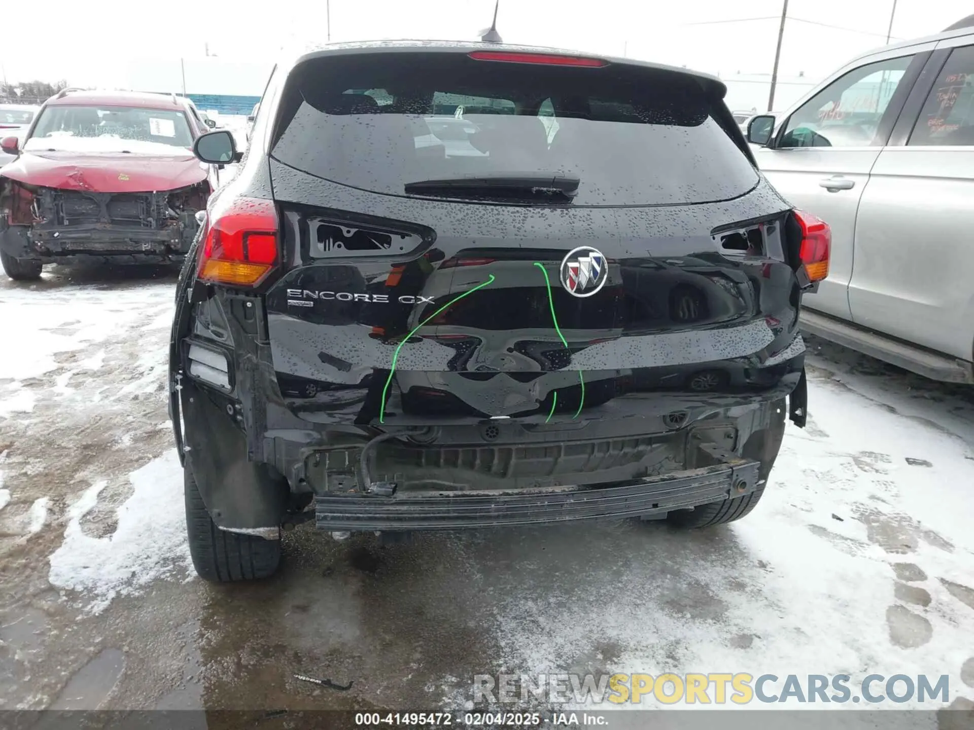 17 Фотография поврежденного автомобиля KL4MMCSL0NB062986 BUICK ENCORE GX 2022