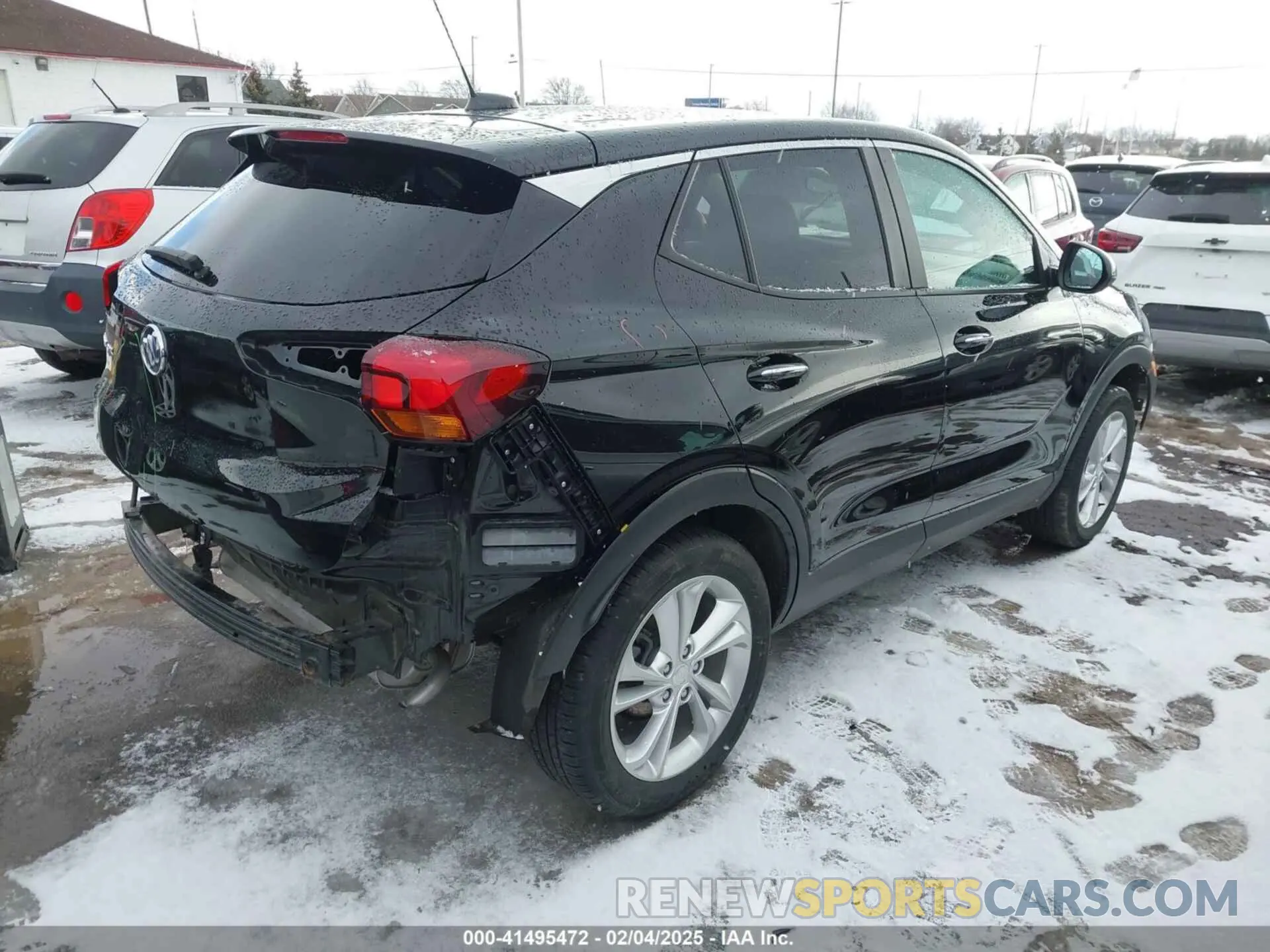 4 Фотография поврежденного автомобиля KL4MMCSL0NB062986 BUICK ENCORE GX 2022