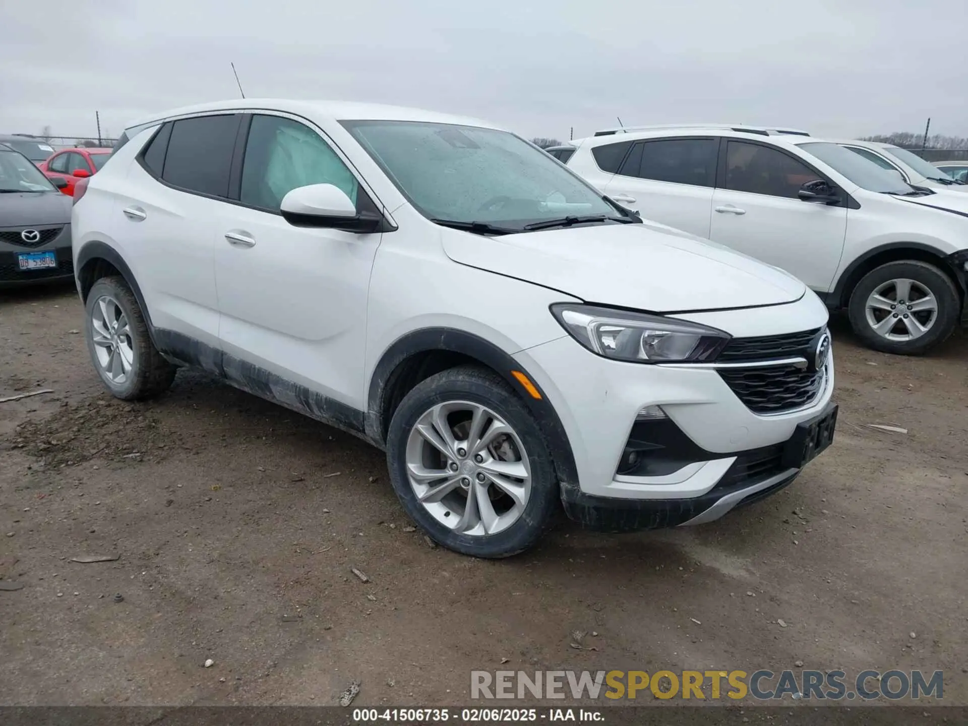 1 Фотография поврежденного автомобиля KL4MMCSL0NB083319 BUICK ENCORE GX 2022