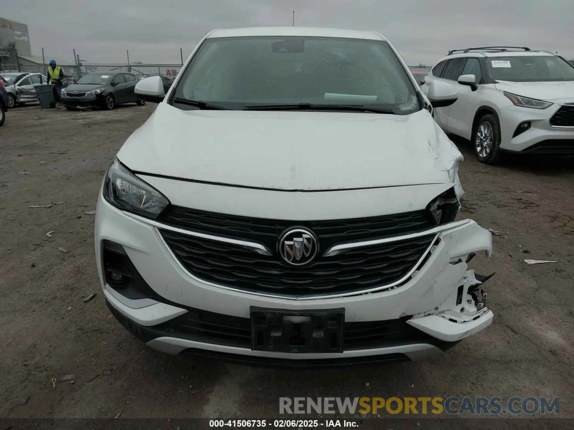 12 Фотография поврежденного автомобиля KL4MMCSL0NB083319 BUICK ENCORE GX 2022