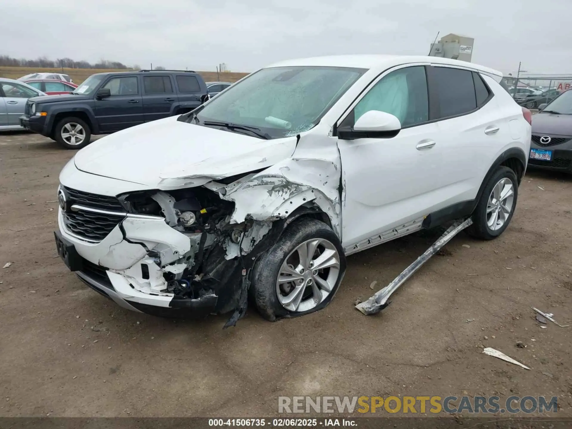 2 Фотография поврежденного автомобиля KL4MMCSL0NB083319 BUICK ENCORE GX 2022