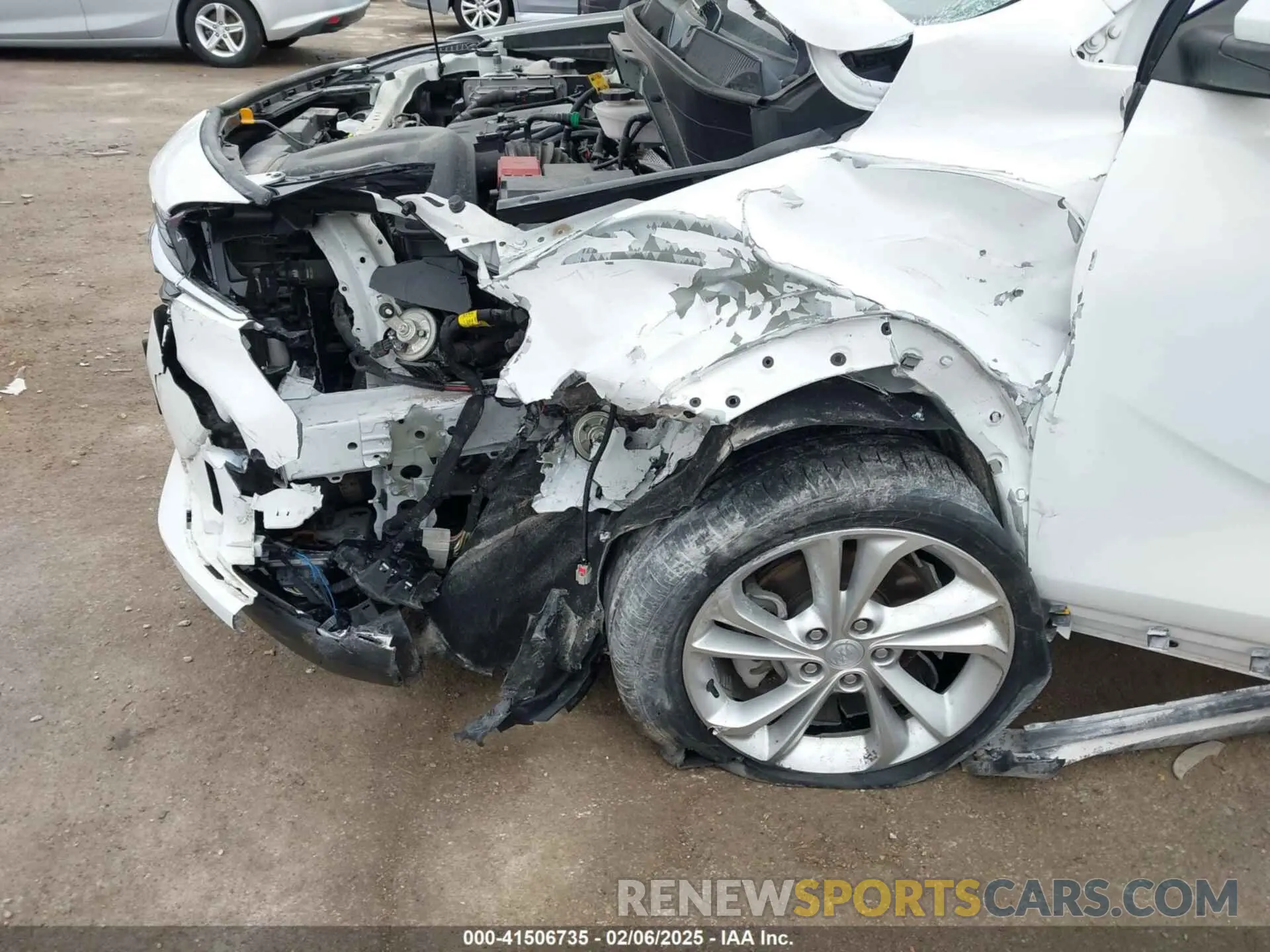 6 Фотография поврежденного автомобиля KL4MMCSL0NB083319 BUICK ENCORE GX 2022