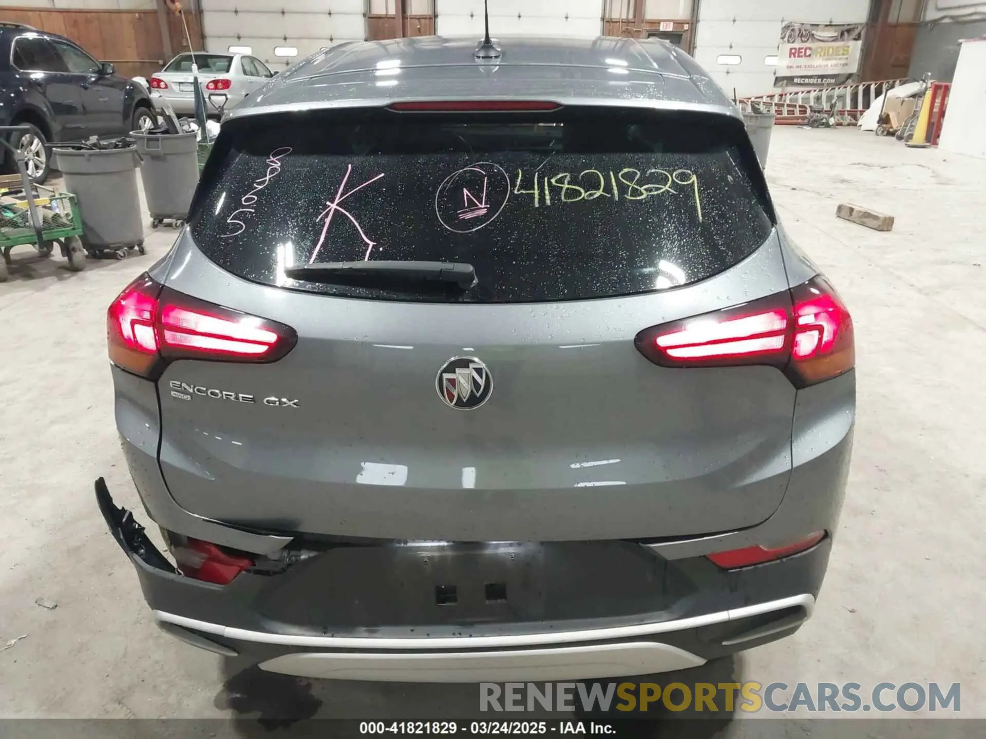 16 Фотография поврежденного автомобиля KL4MMCSL1NB058865 BUICK ENCORE GX 2022